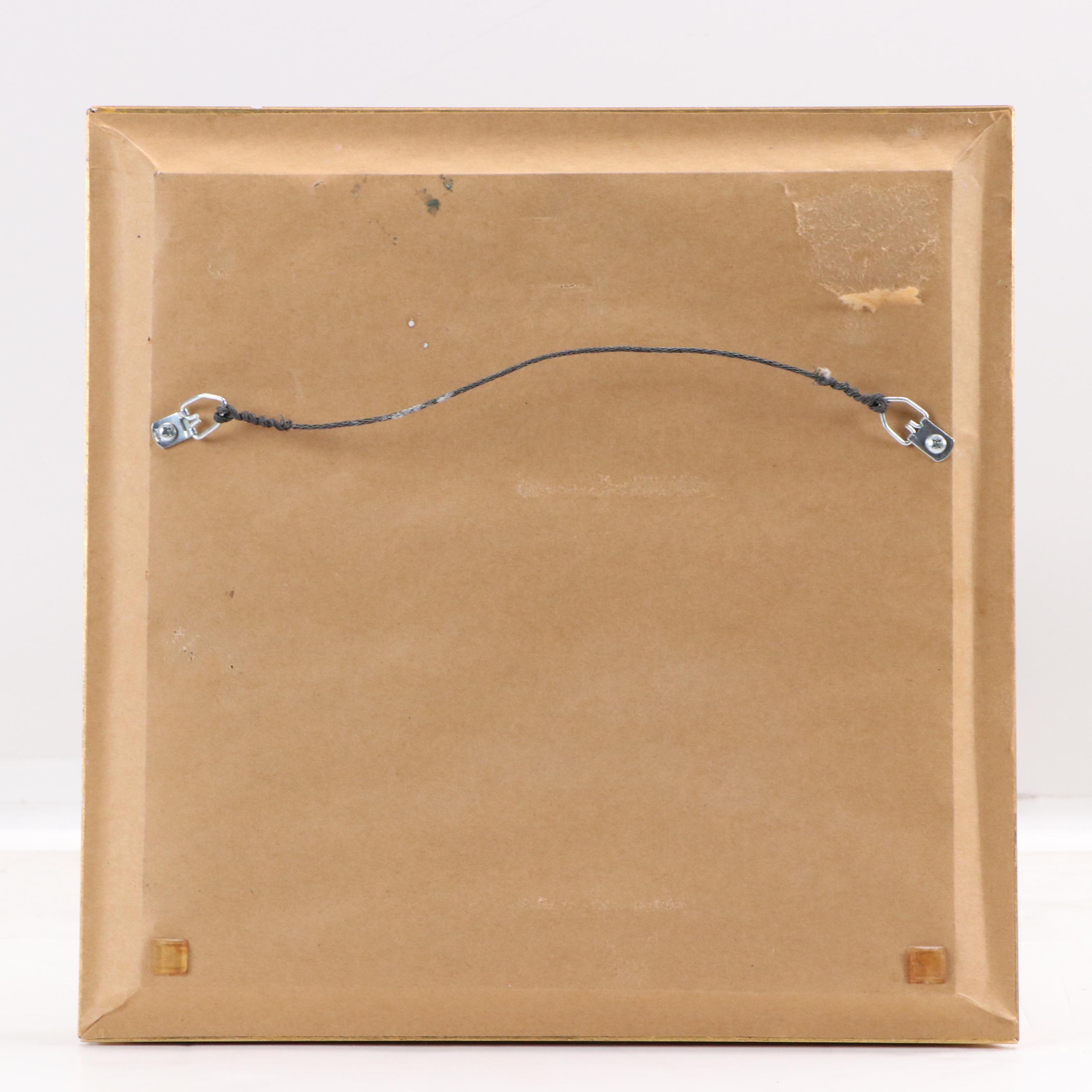 Vladimir Ryklin Still Life Oil Painting of Artist's Work Table with Brushes