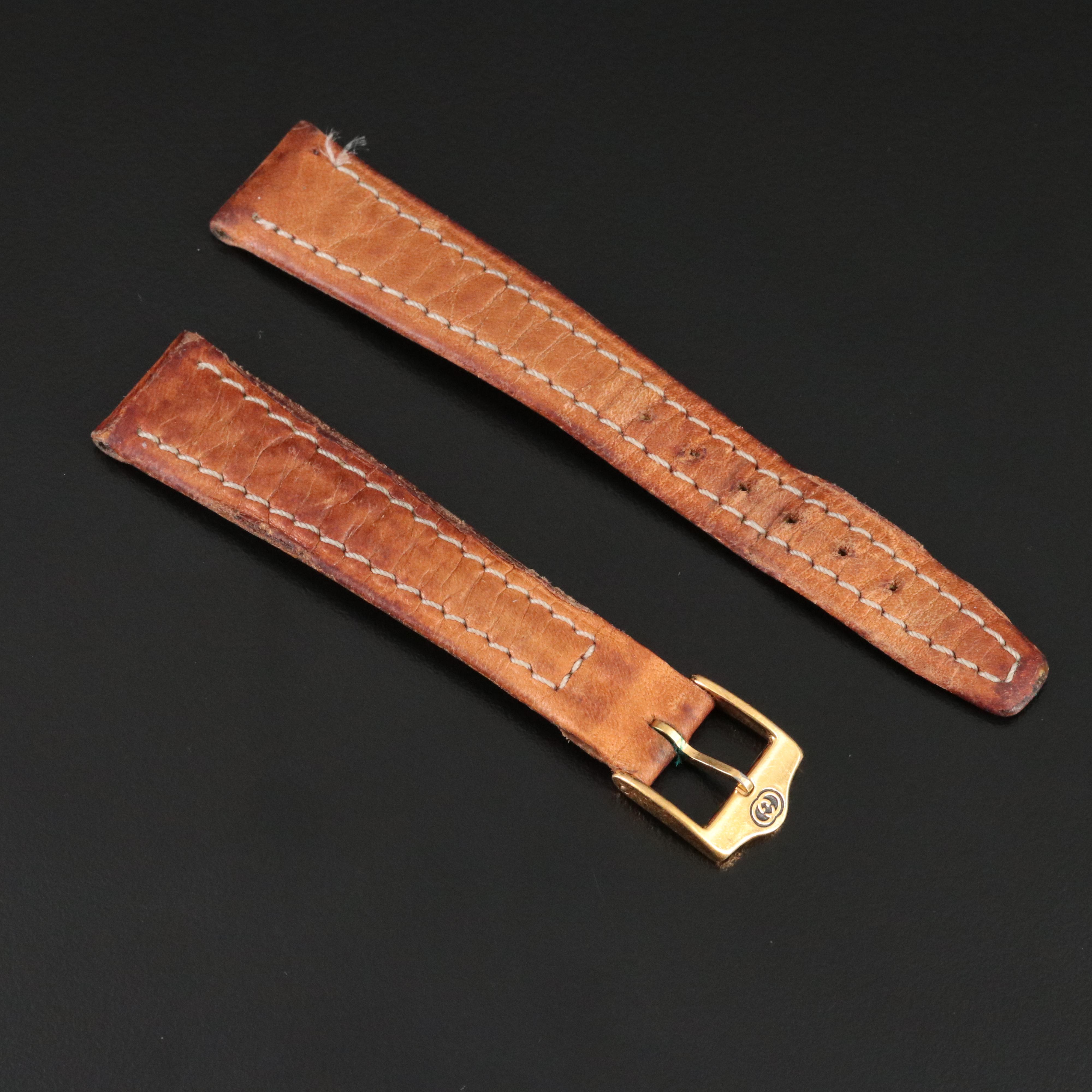 Gucci Leather Watch Strap