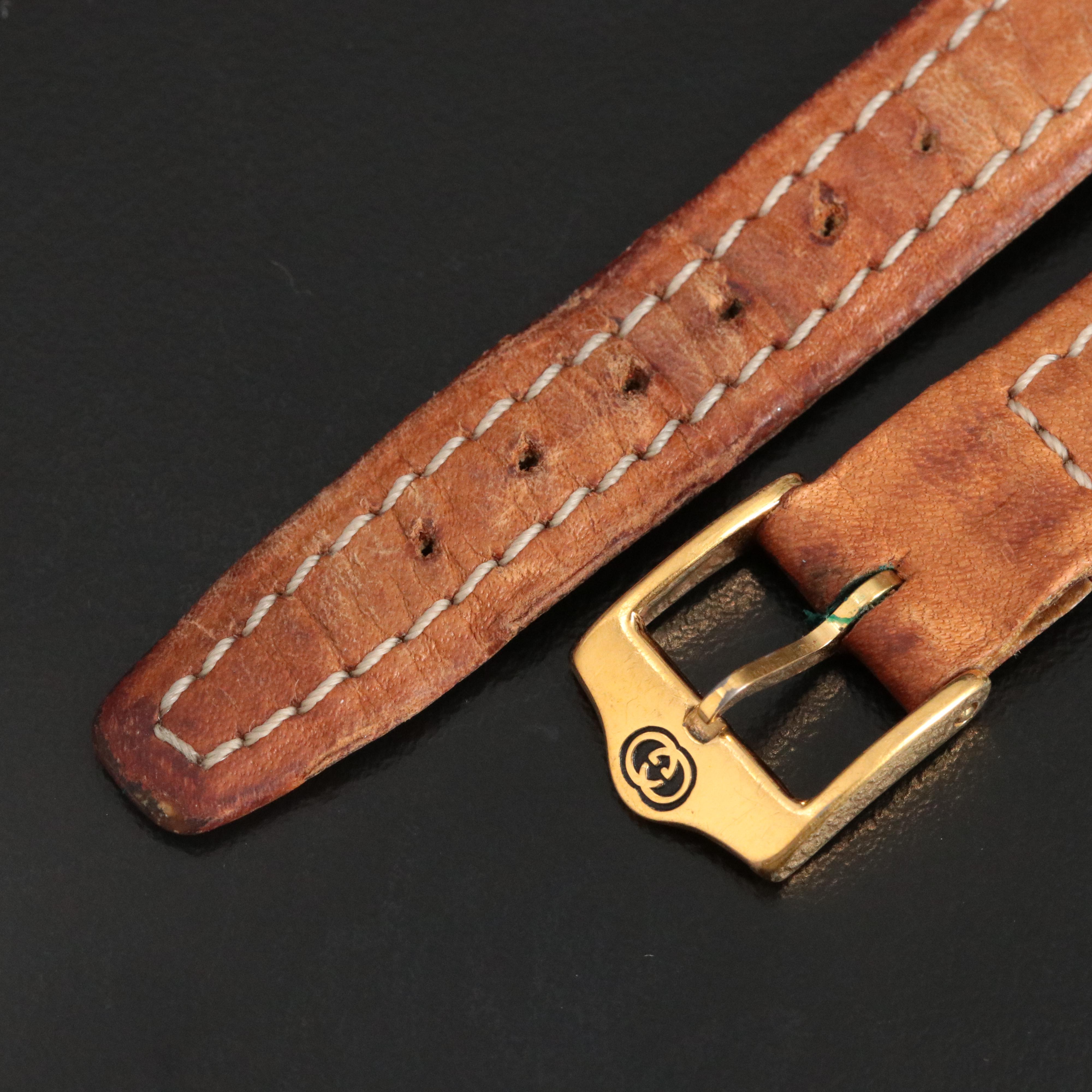 Gucci Leather Watch Strap