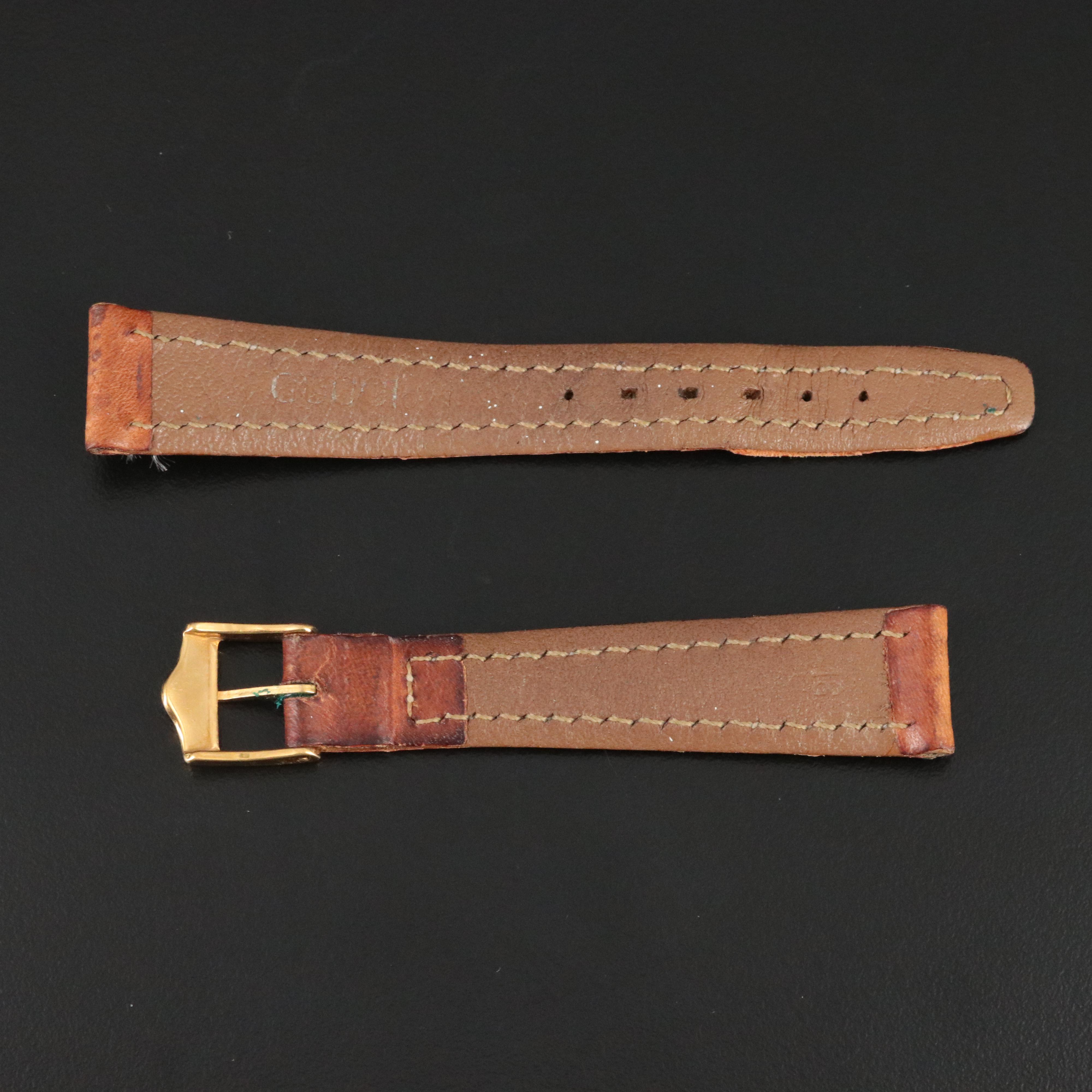 Gucci Leather Watch Strap