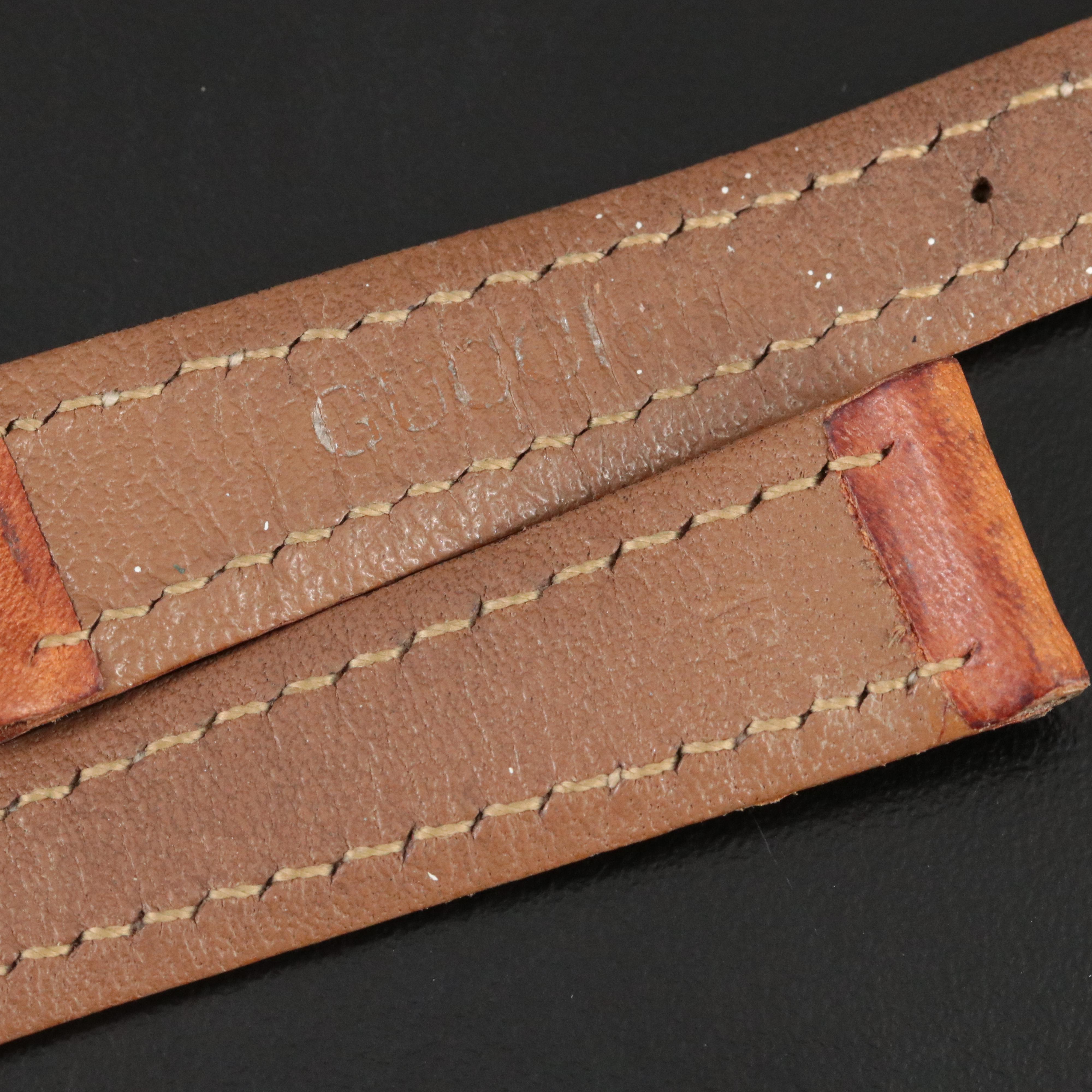 Gucci Leather Watch Strap