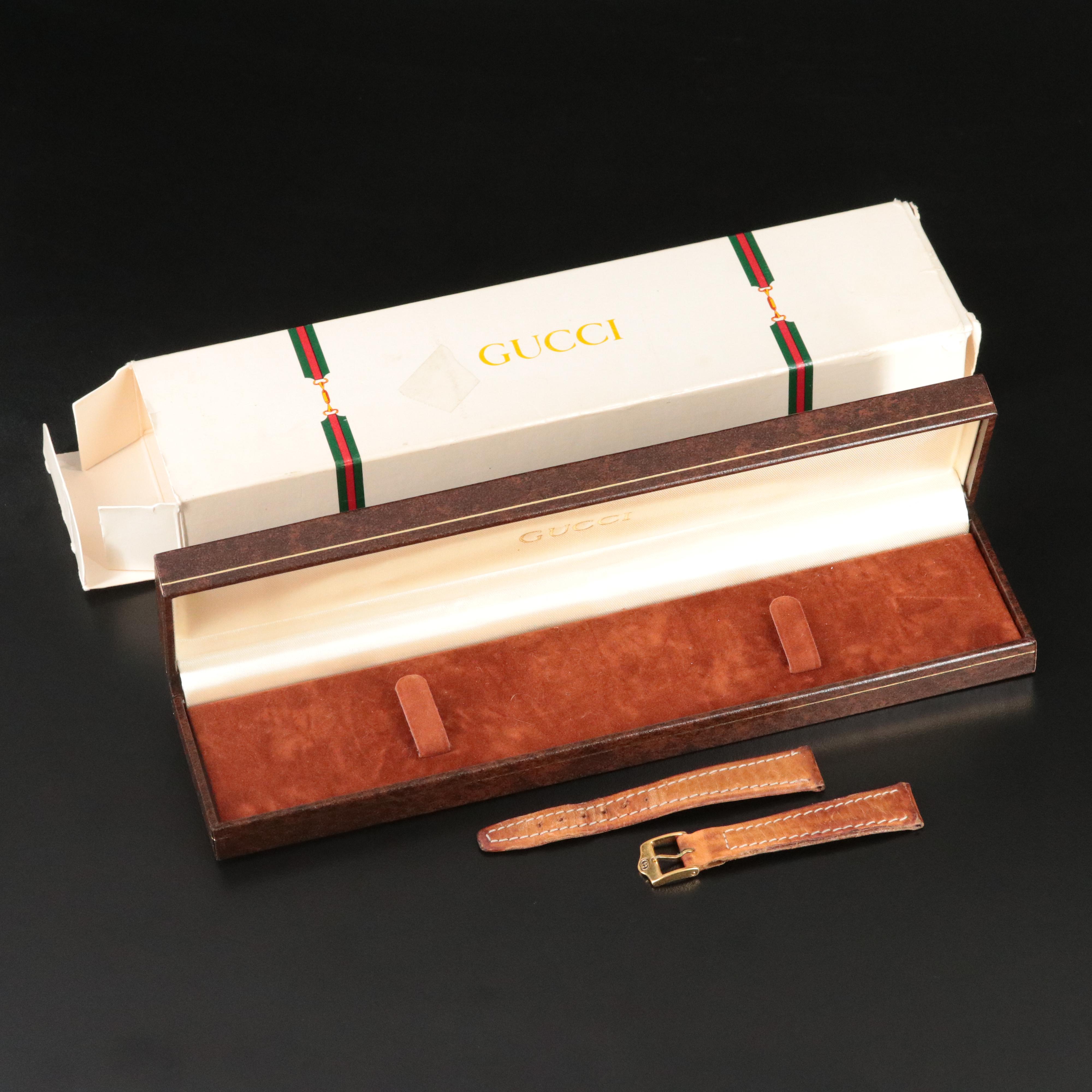 Gucci Leather Watch Strap