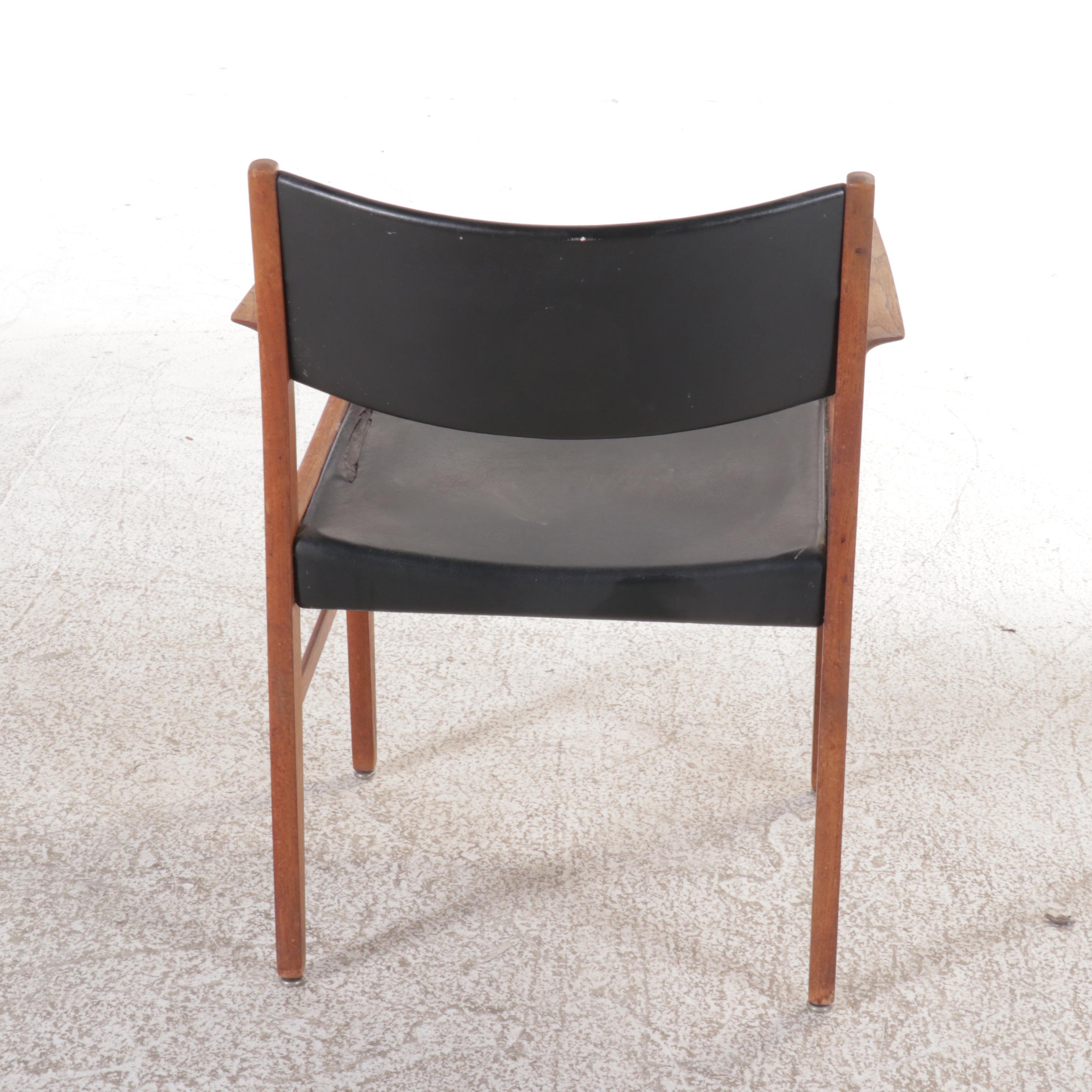 Glostrup Danish Modern Teak Five-Piece Dining Set, Late 20th Century