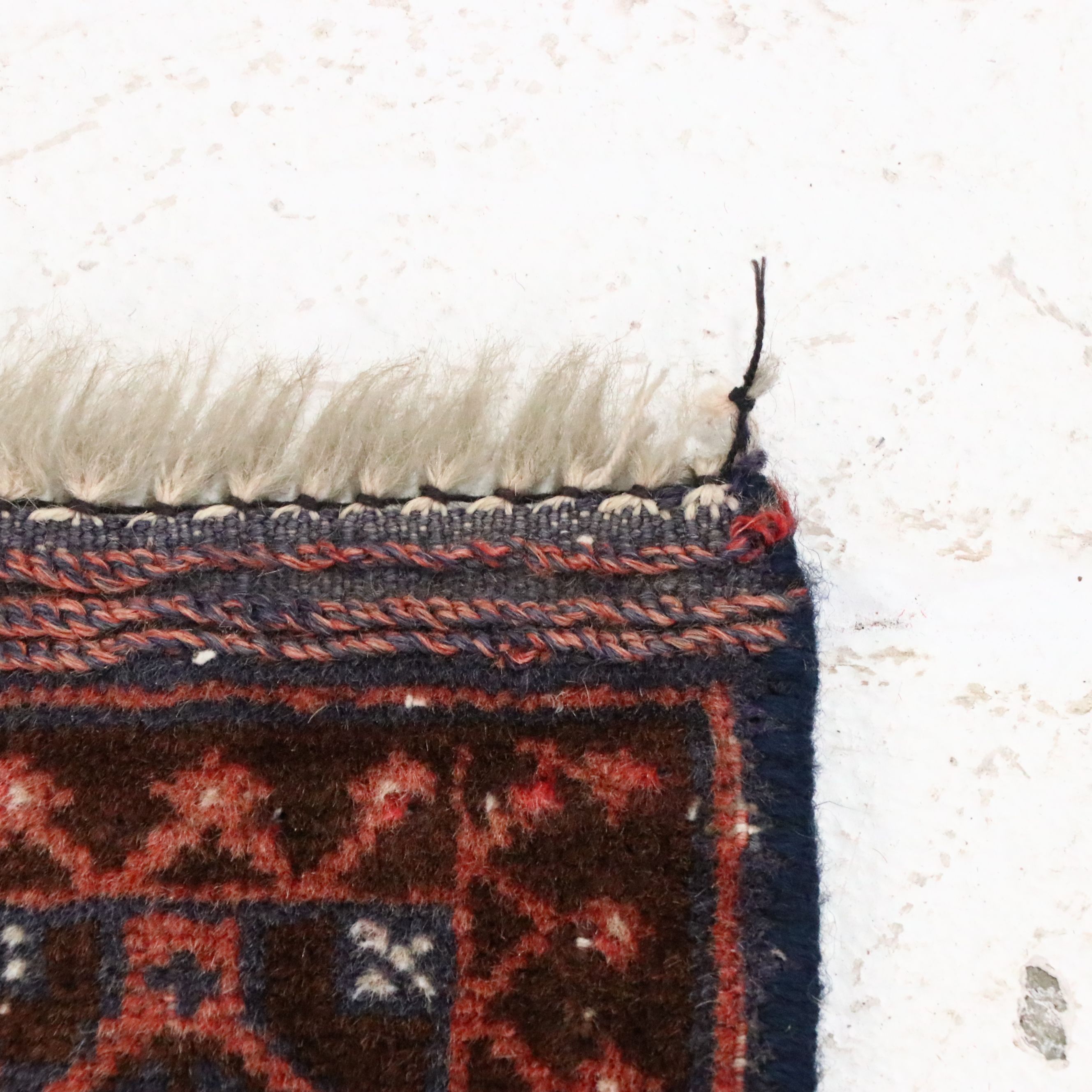 2'11 x 5'3 Hand-Knotted Persian Baluch Accent Rug