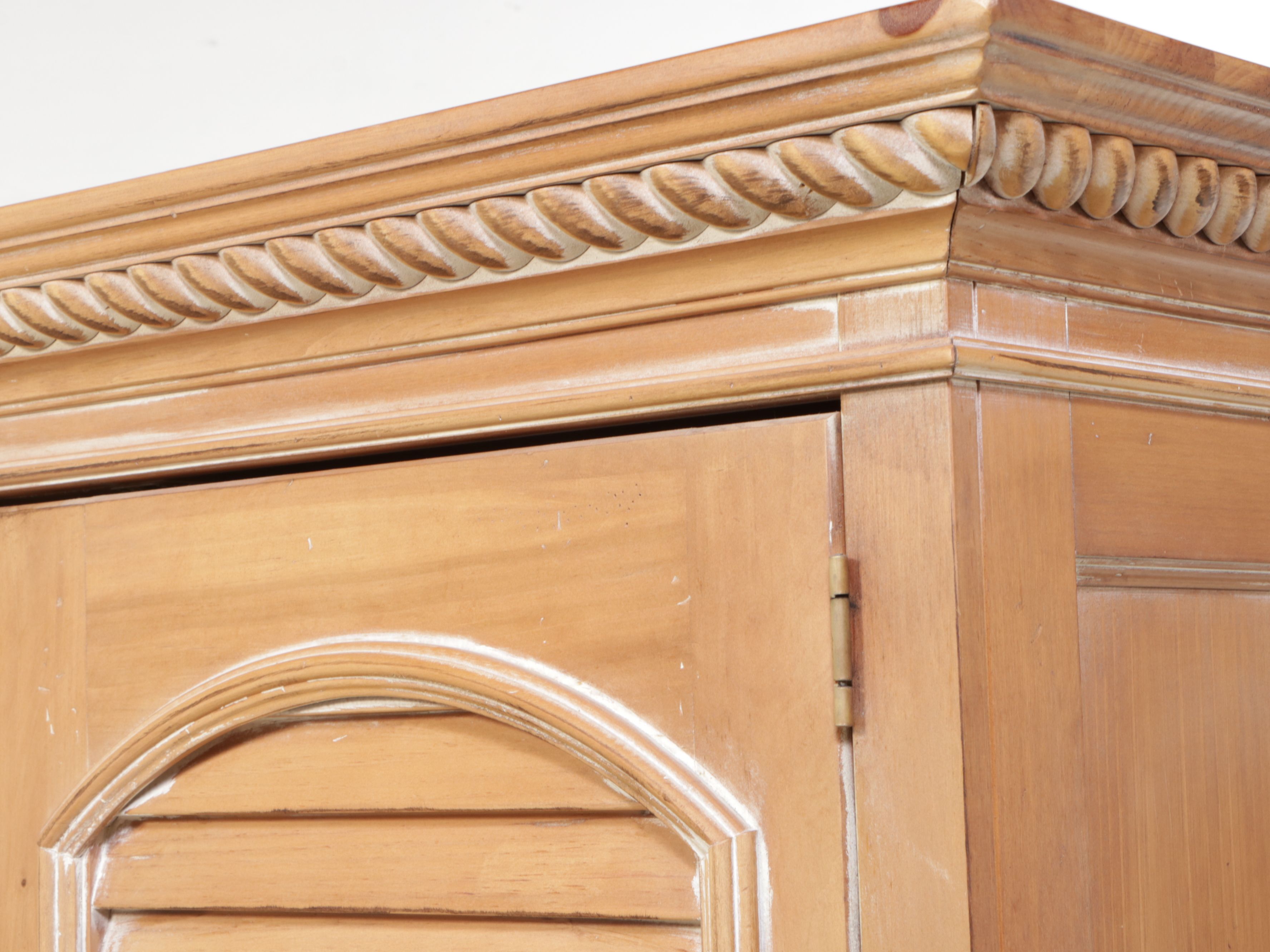 Lexington Contemporary Pine Media Armoire