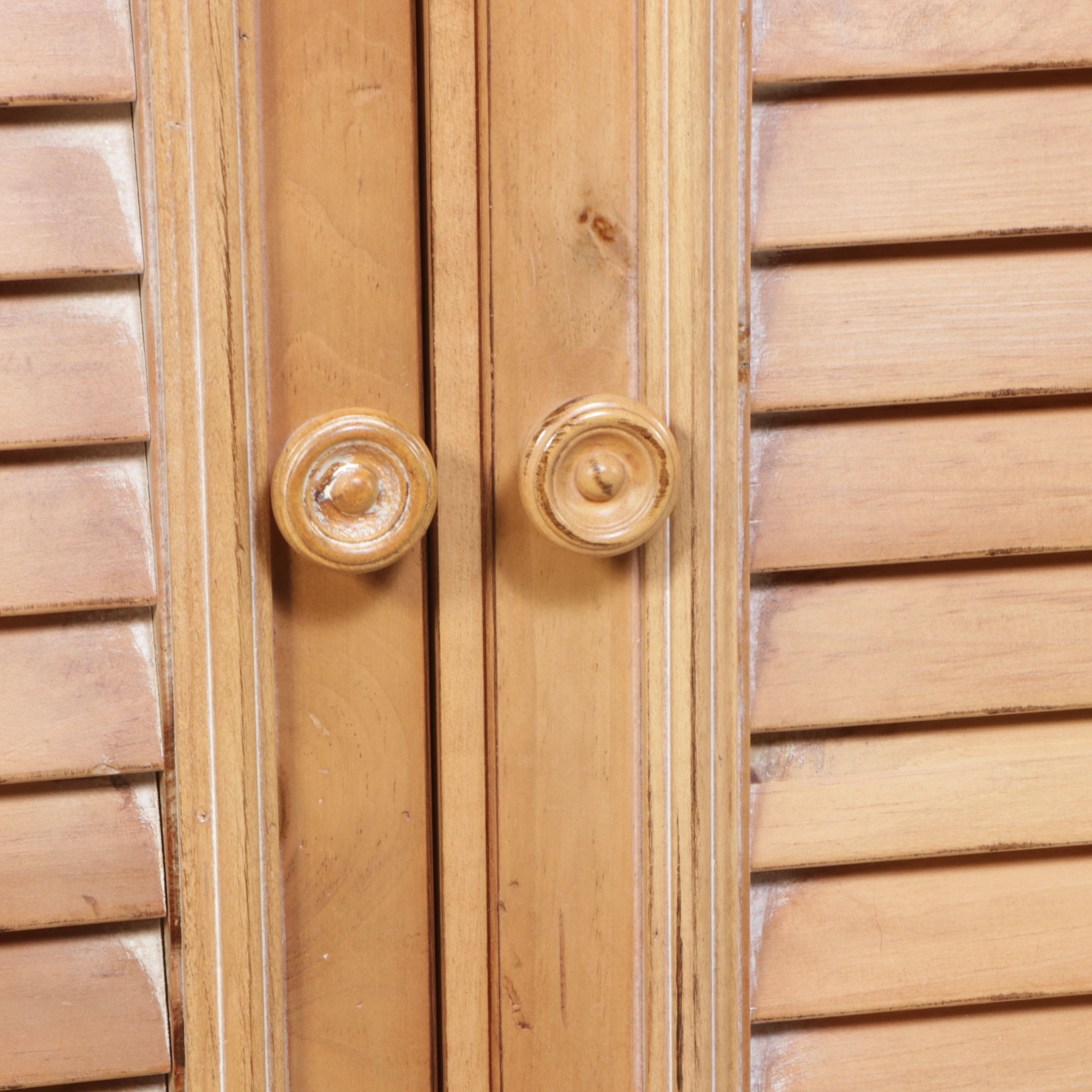 Lexington Contemporary Pine Media Armoire