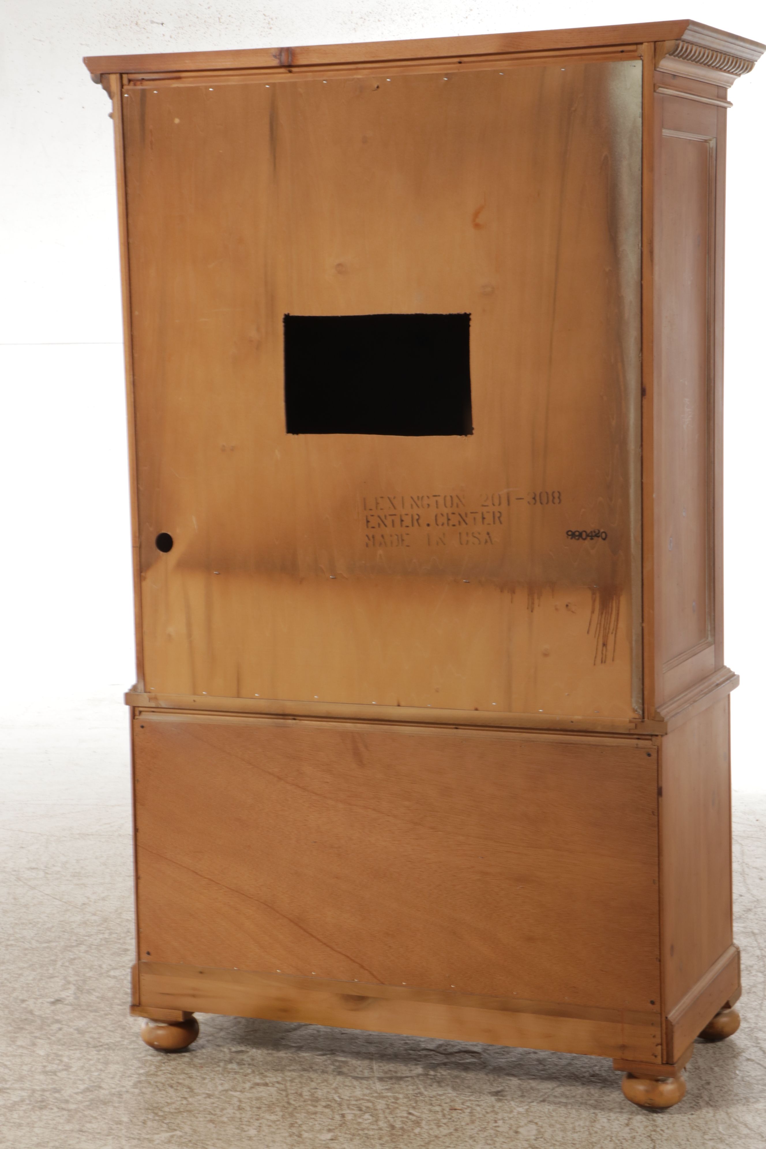 Lexington Contemporary Pine Media Armoire