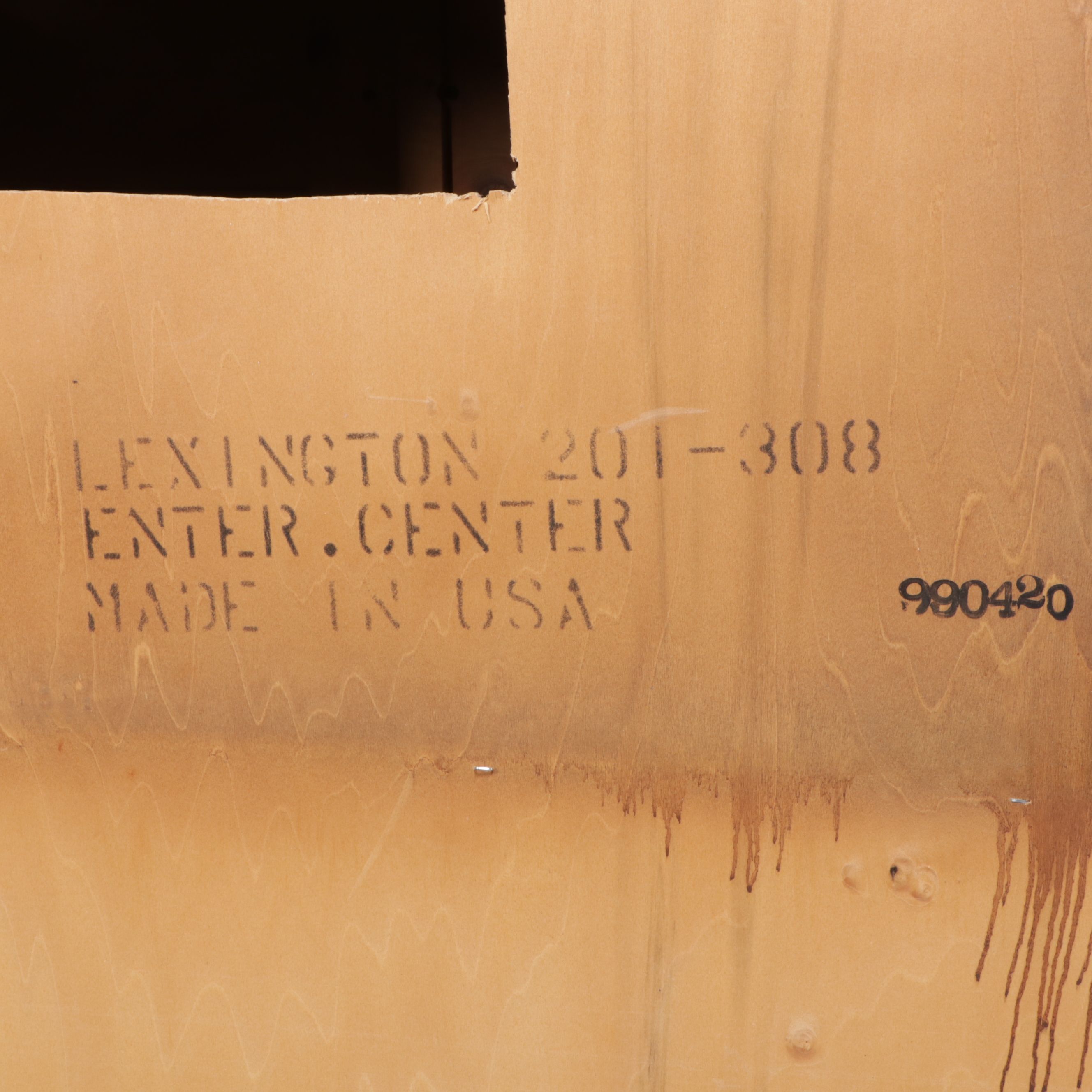 Lexington Contemporary Pine Media Armoire