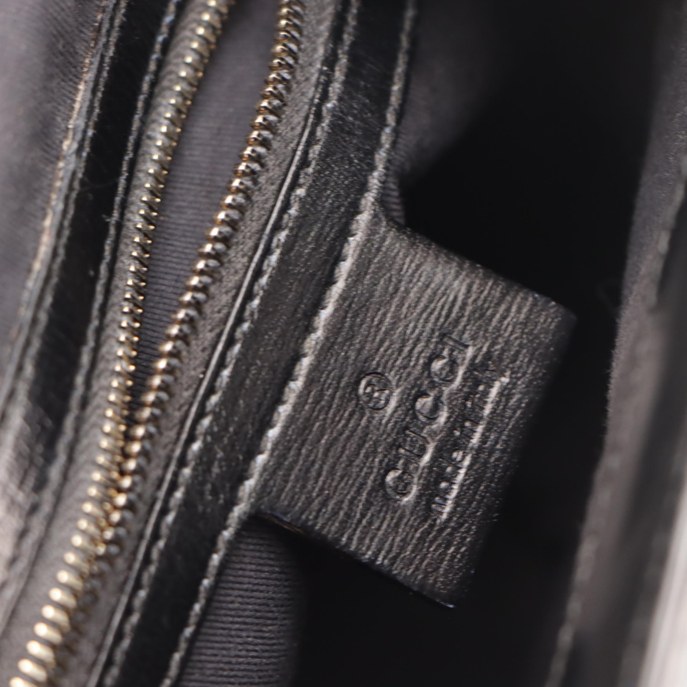 Gucci GG Supreme Canvas, Web Stripe, and Leather Small Doctors Bag