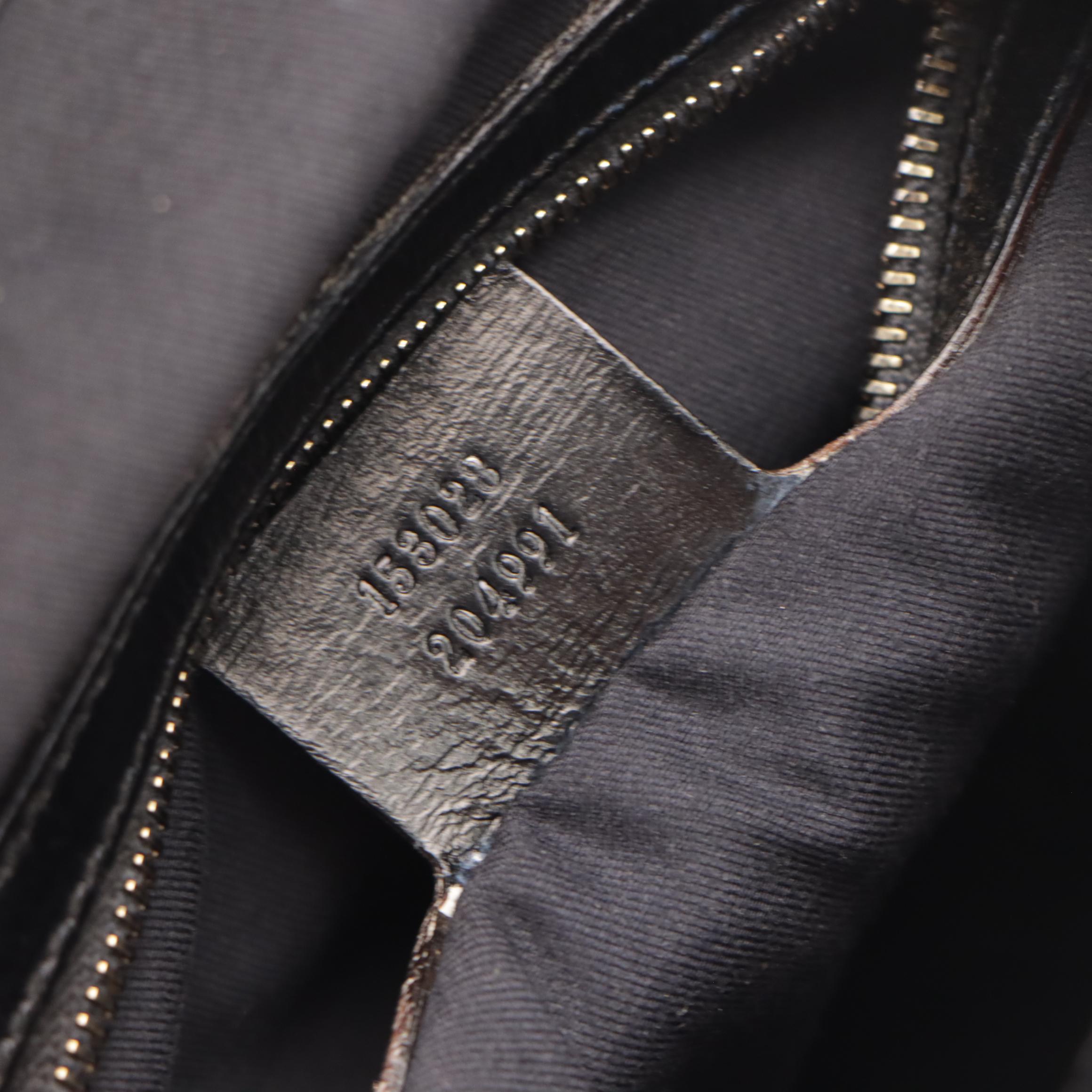 Gucci GG Supreme Canvas, Web Stripe, and Leather Small Doctors Bag