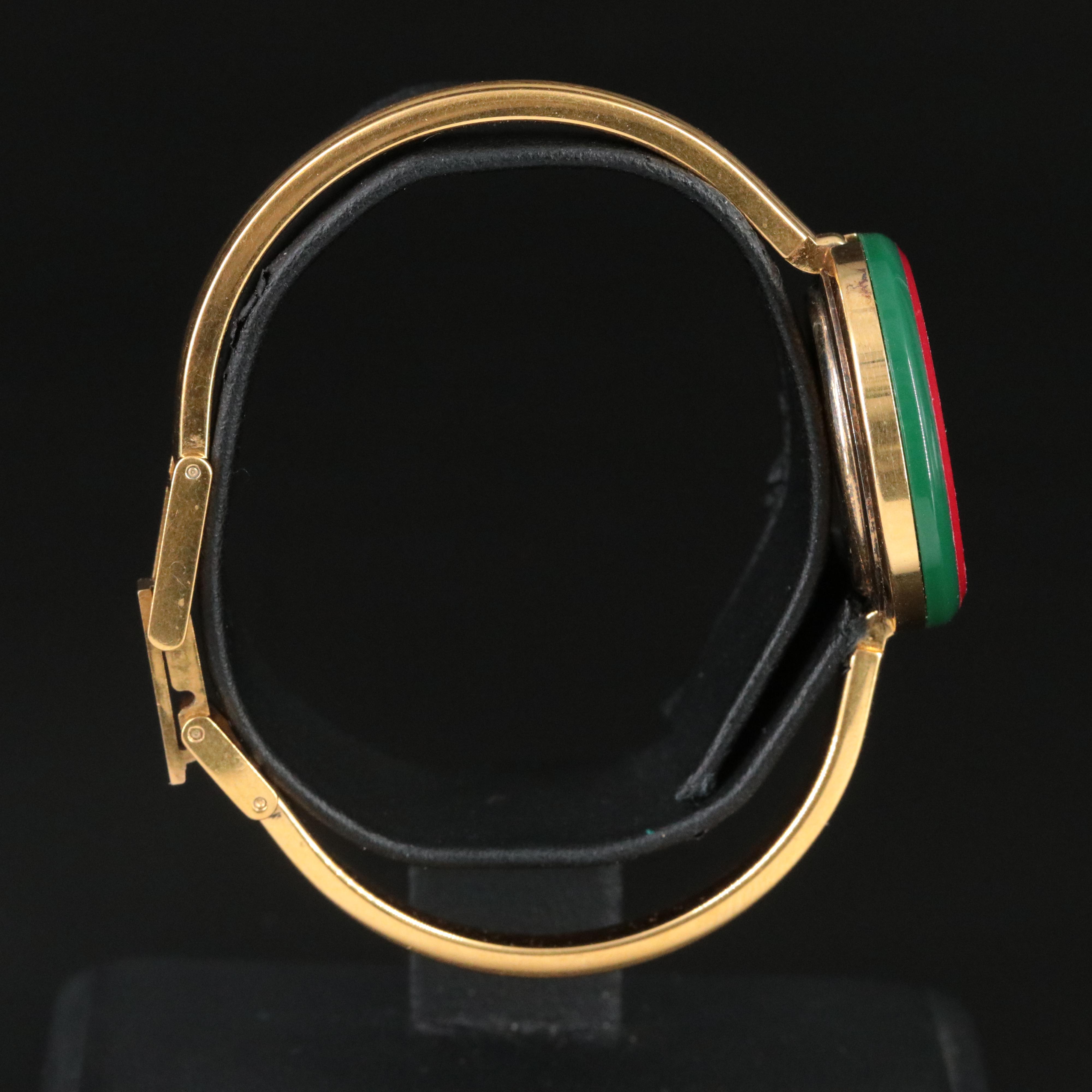 Gucci 1100-L Interchangeable Bezels Quartz Watch