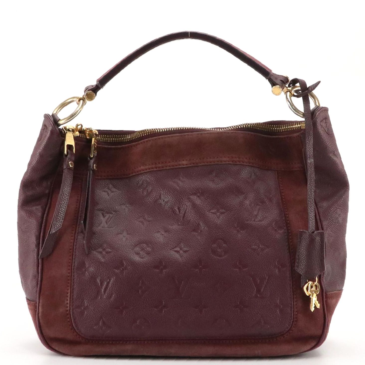 Louis Vuitton Audacieuse PM in Aube Monogram Empreinte Leather and Suede