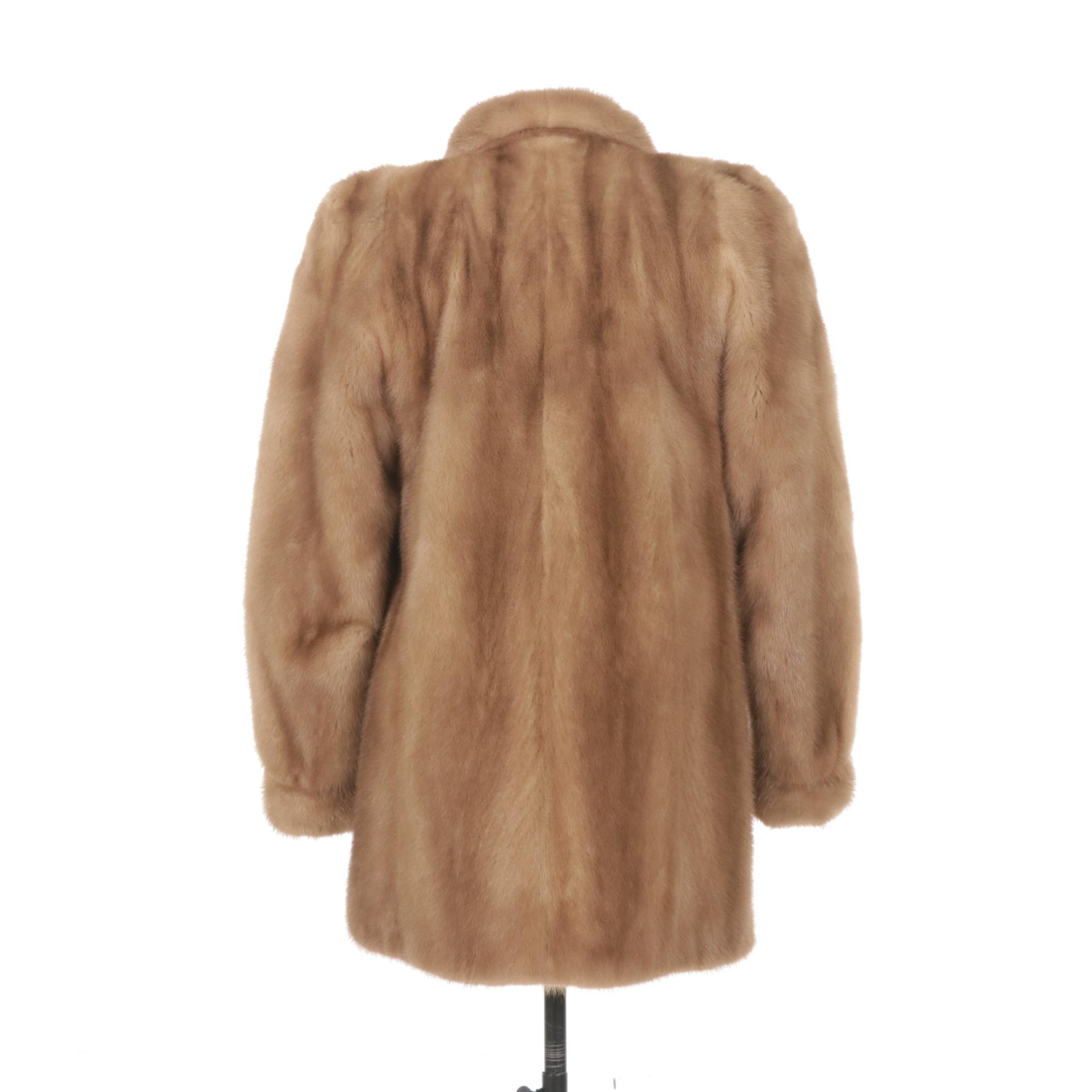 Pastel Mink Fur Stroller by Up to Date