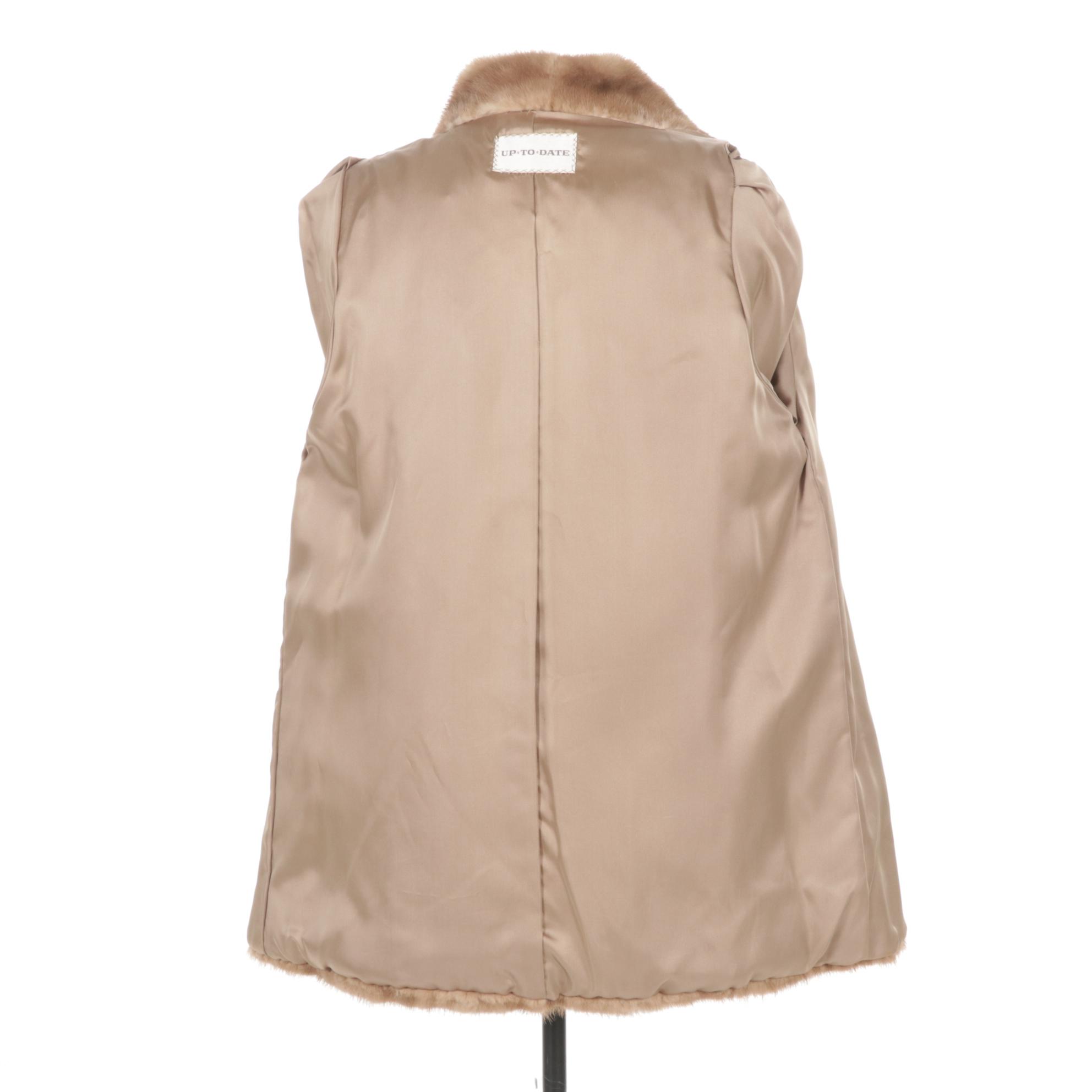 Pastel Mink Fur Stroller by Up to Date