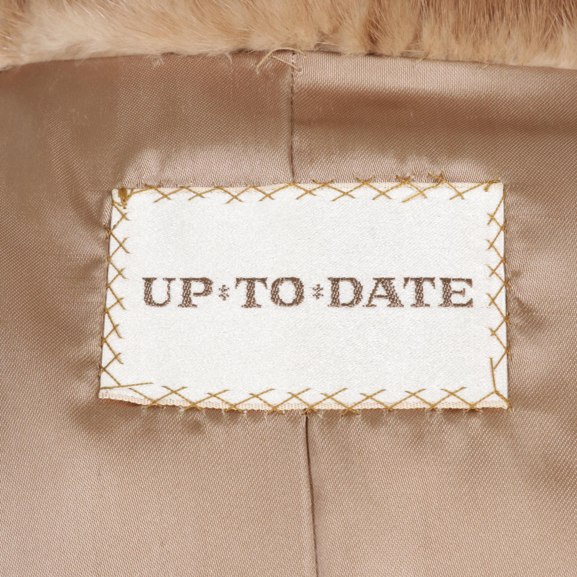 Pastel Mink Fur Stroller by Up to Date