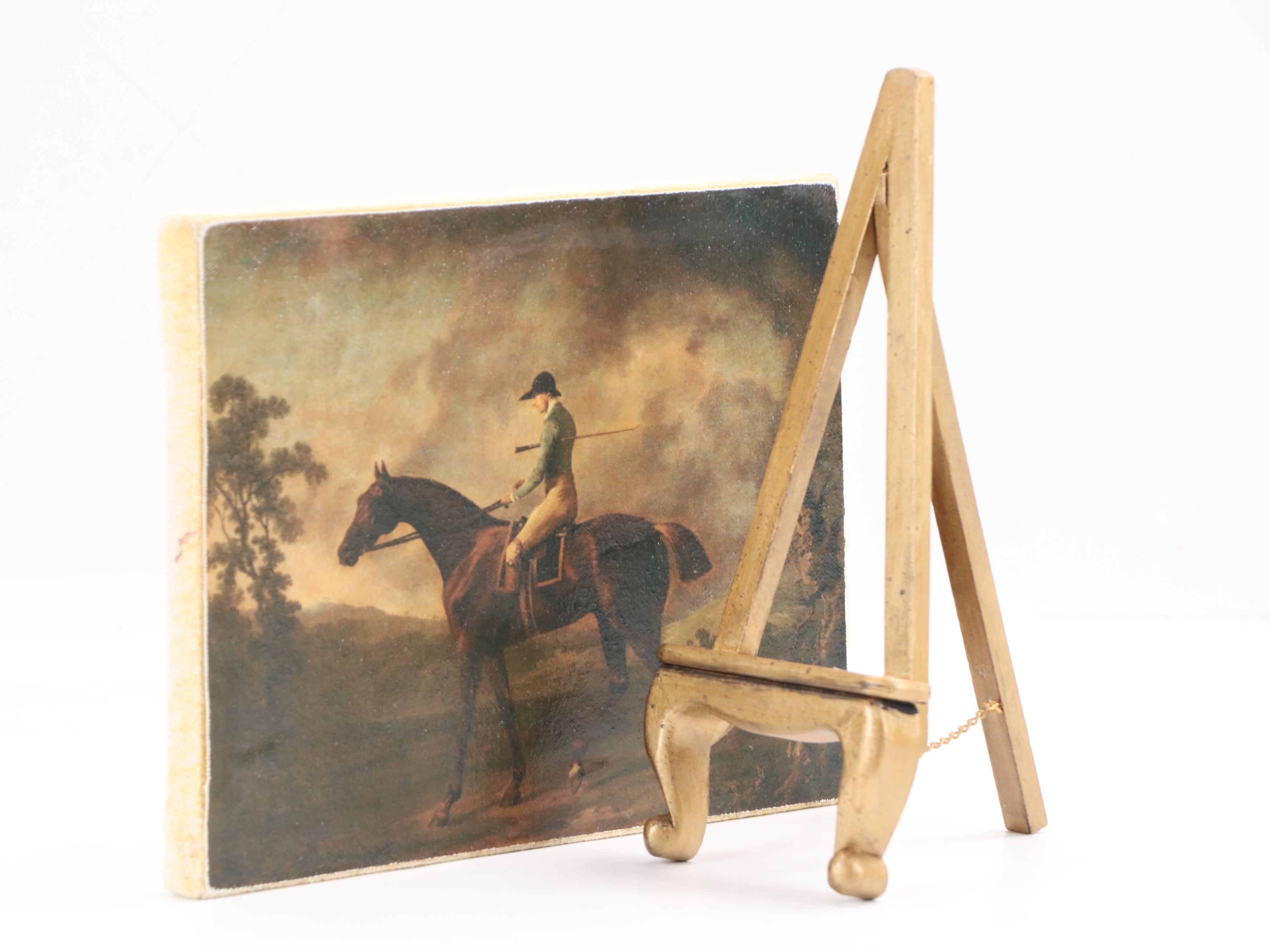 Giclée After George Stubbs "Antinous and Pilkington"