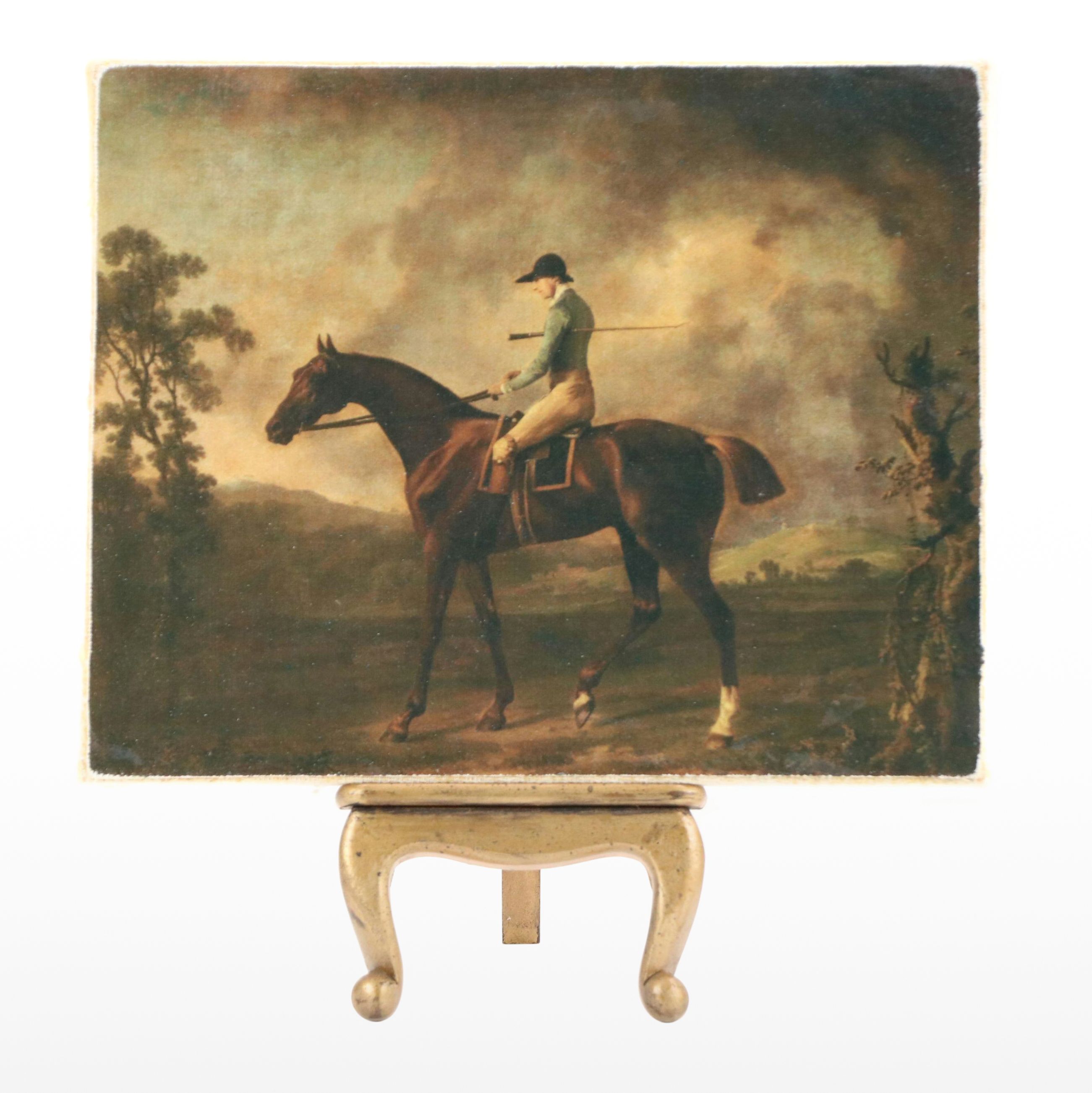 Giclée After George Stubbs "Antinous and Pilkington"