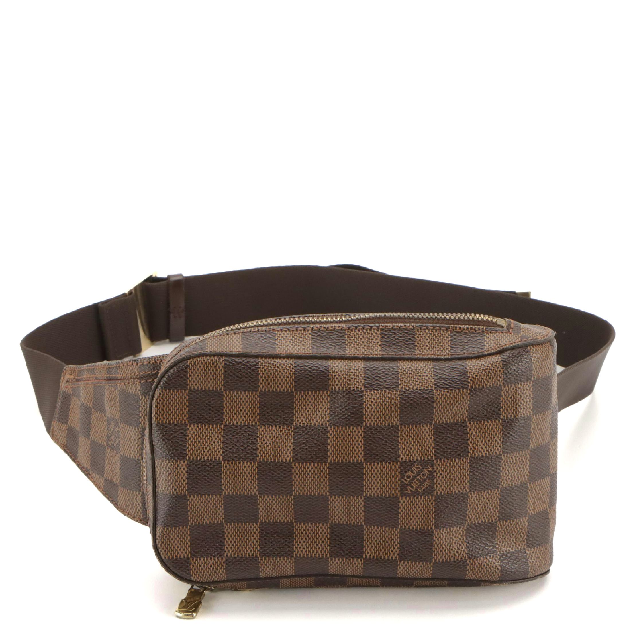 Louis Vuitton Geronimos Sling Bag in Damier Ebene Canvas