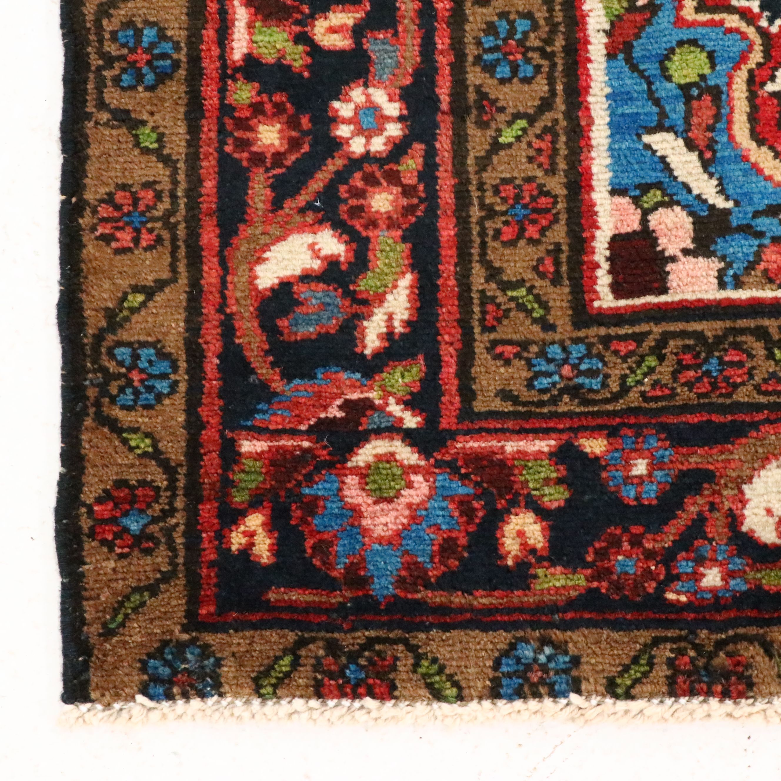 3'8 x 4'10 Hand-Knotted Persian Borchalu Accent Rug