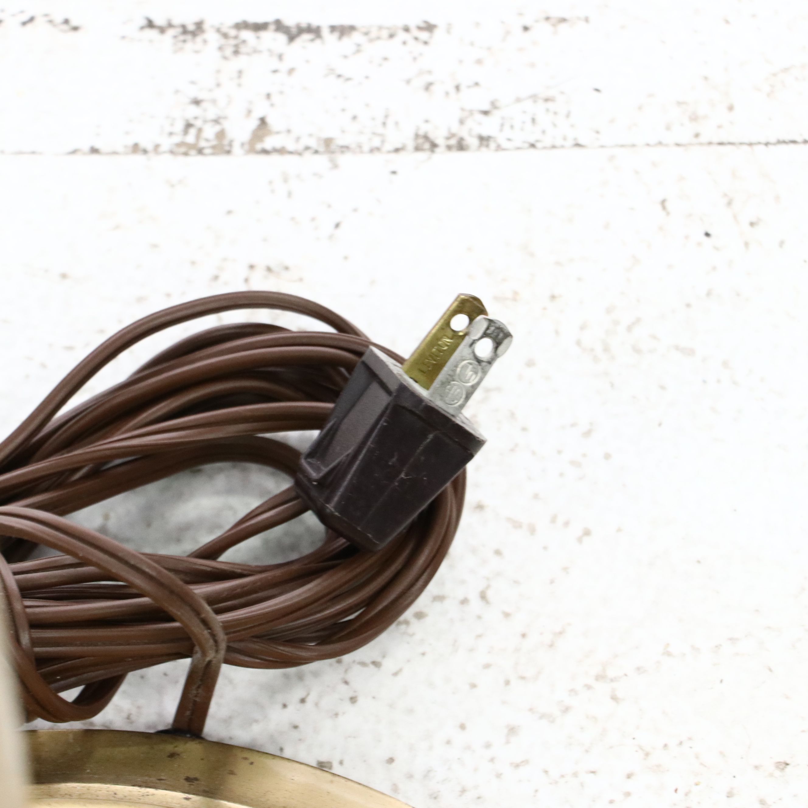 Wildwood Neoclassical Style Brass Finish Bouillotte Floor Lamp with Tole Shade