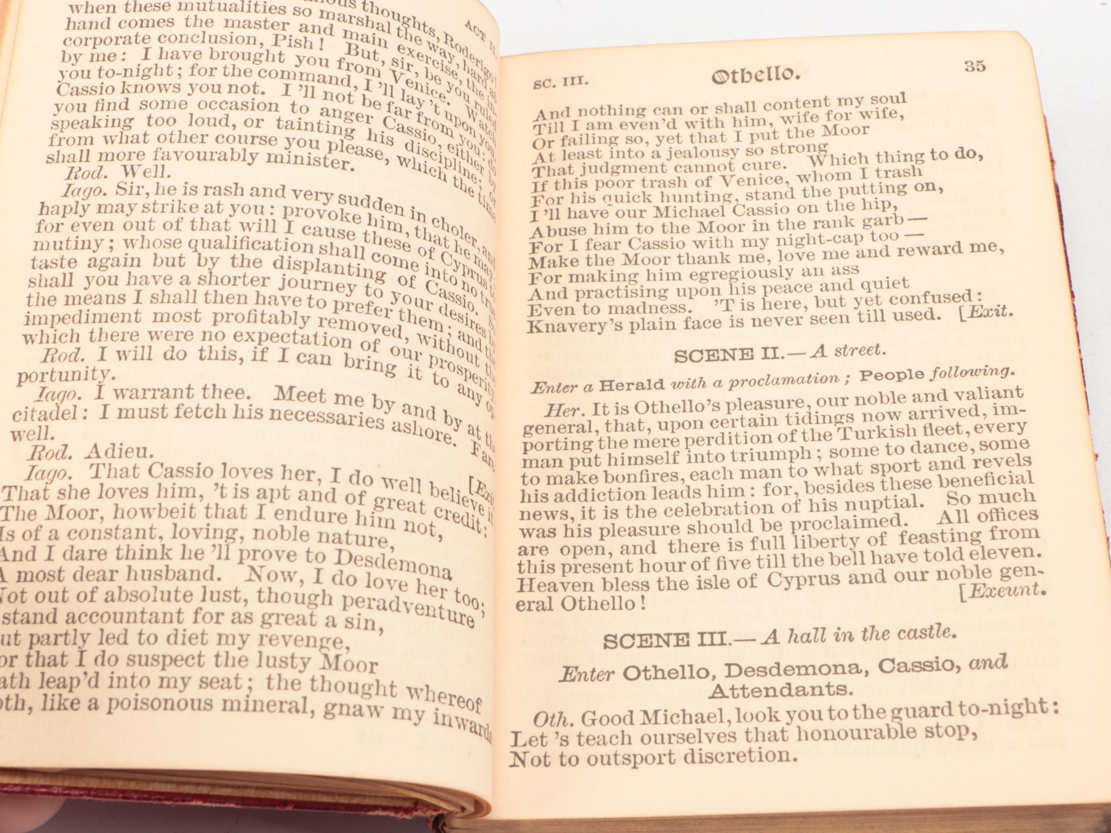 Handy Stratford Edition "Complete Works of William Shakespeare" Partial Set