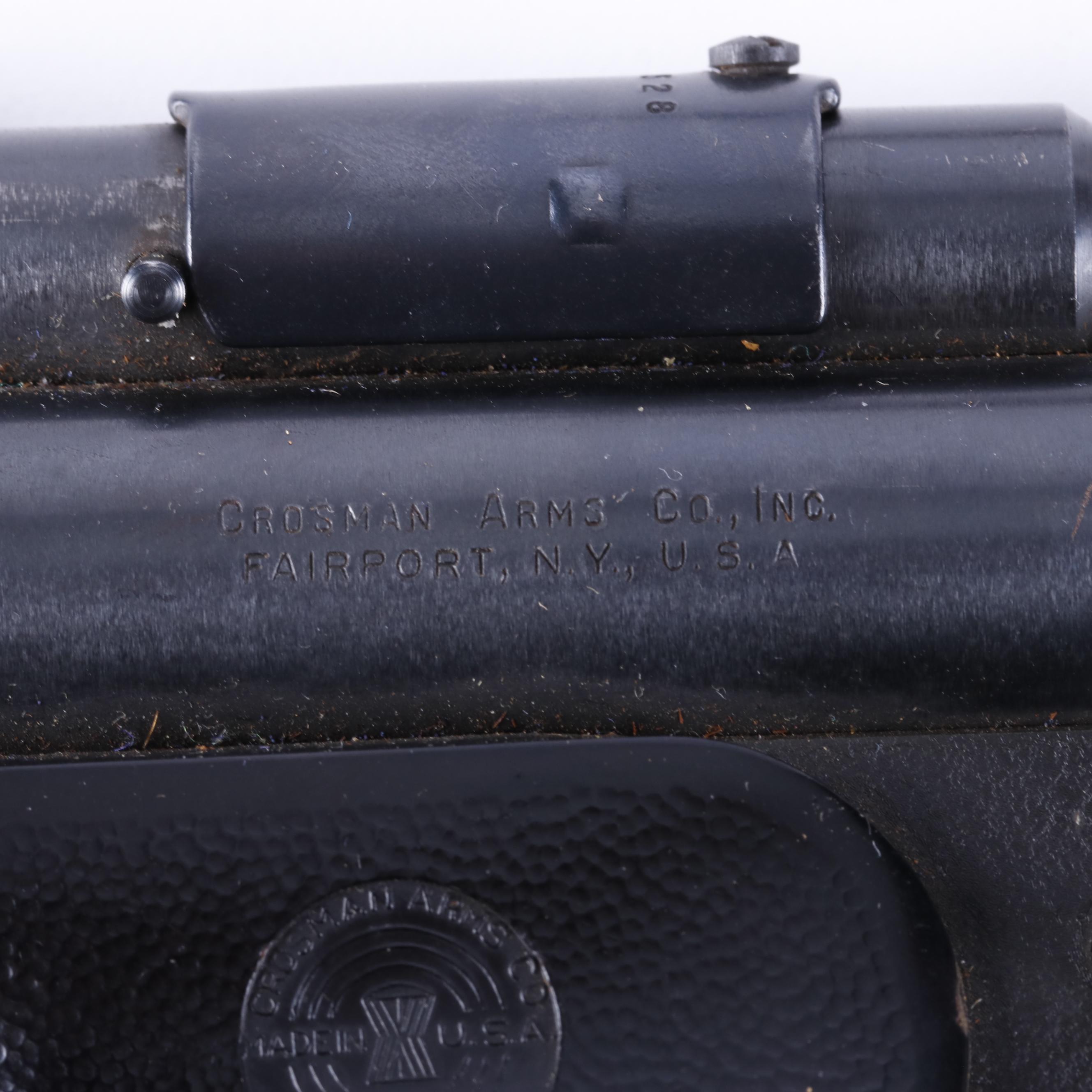 Two Crosman Air Pistols and a Vintage Daisy Defender Model 141