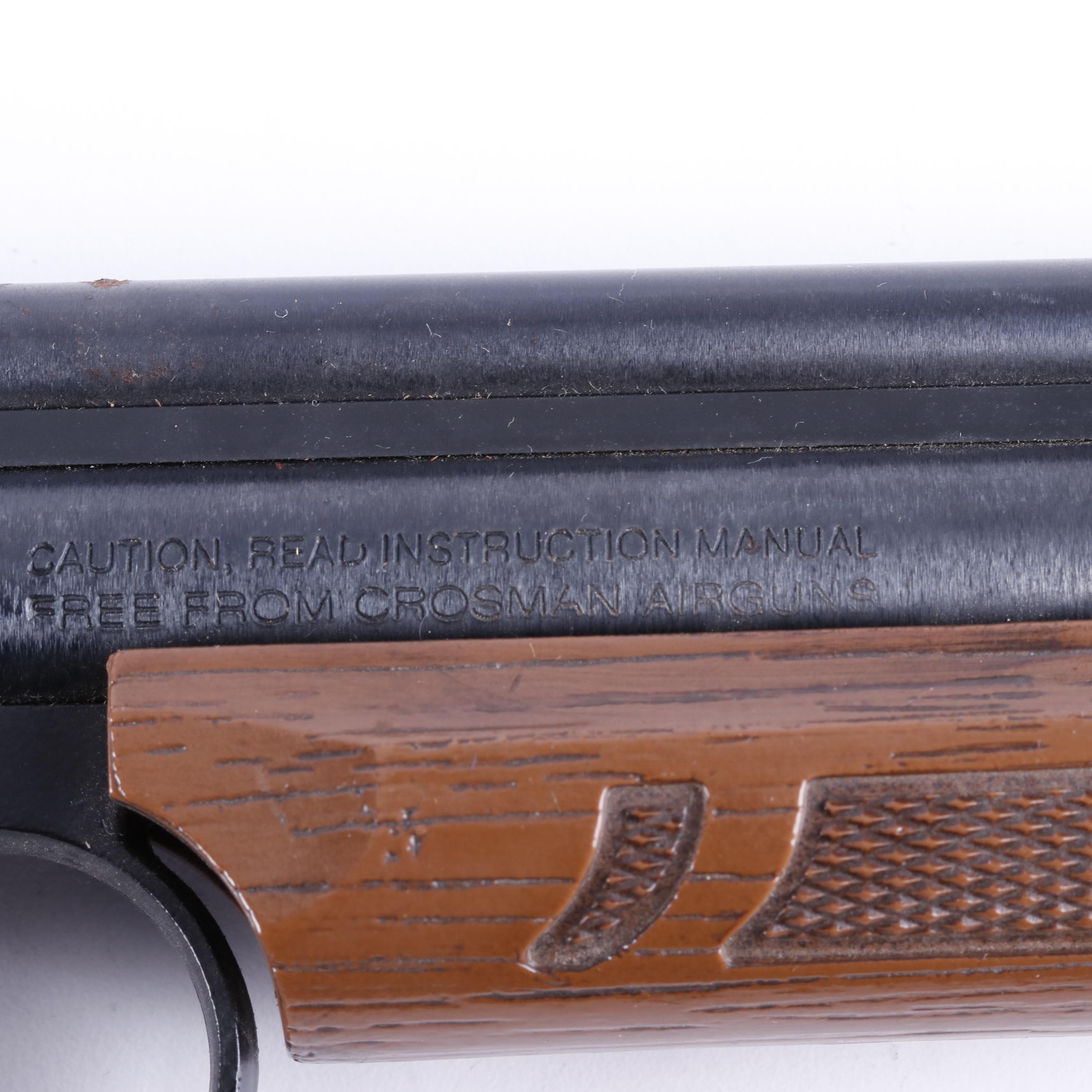 Two Crosman Air Pistols and a Vintage Daisy Defender Model 141