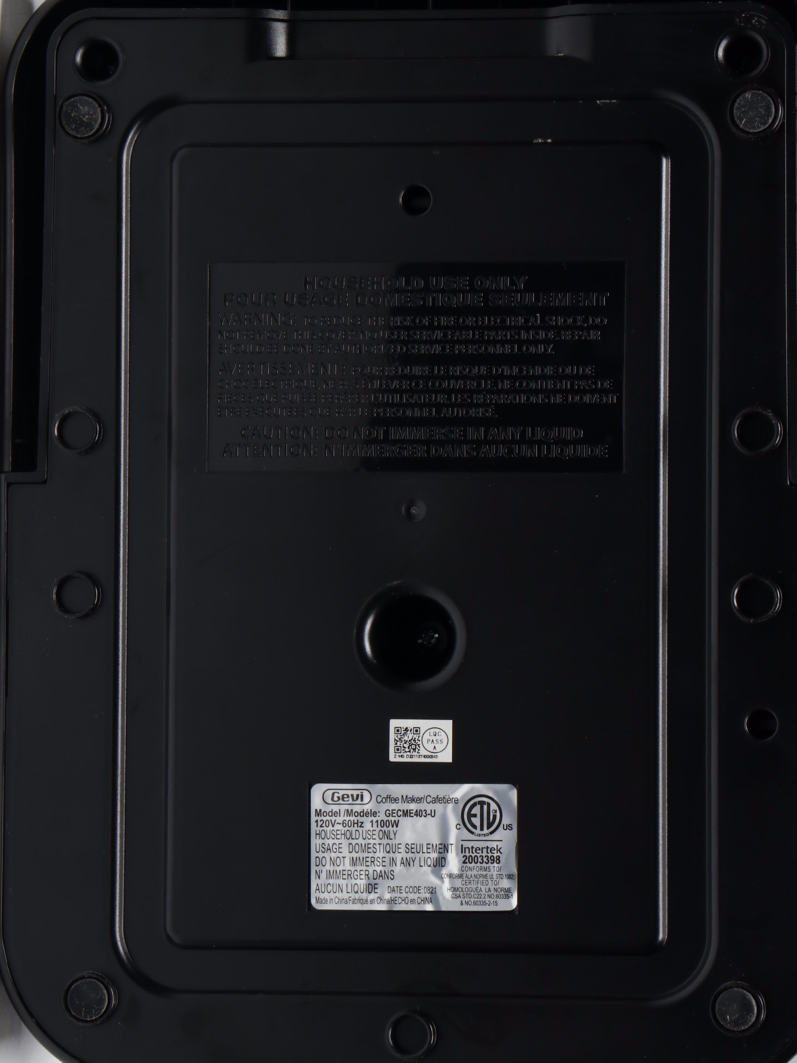 Gevi GECME403 Espresso Machine