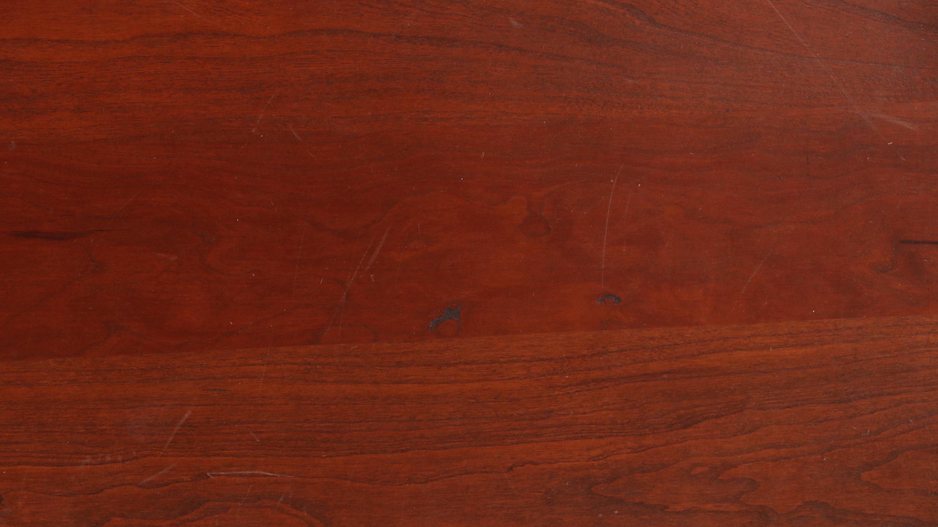 Early American Style Cherry Four Poster Queen Size Bed, 20th Century