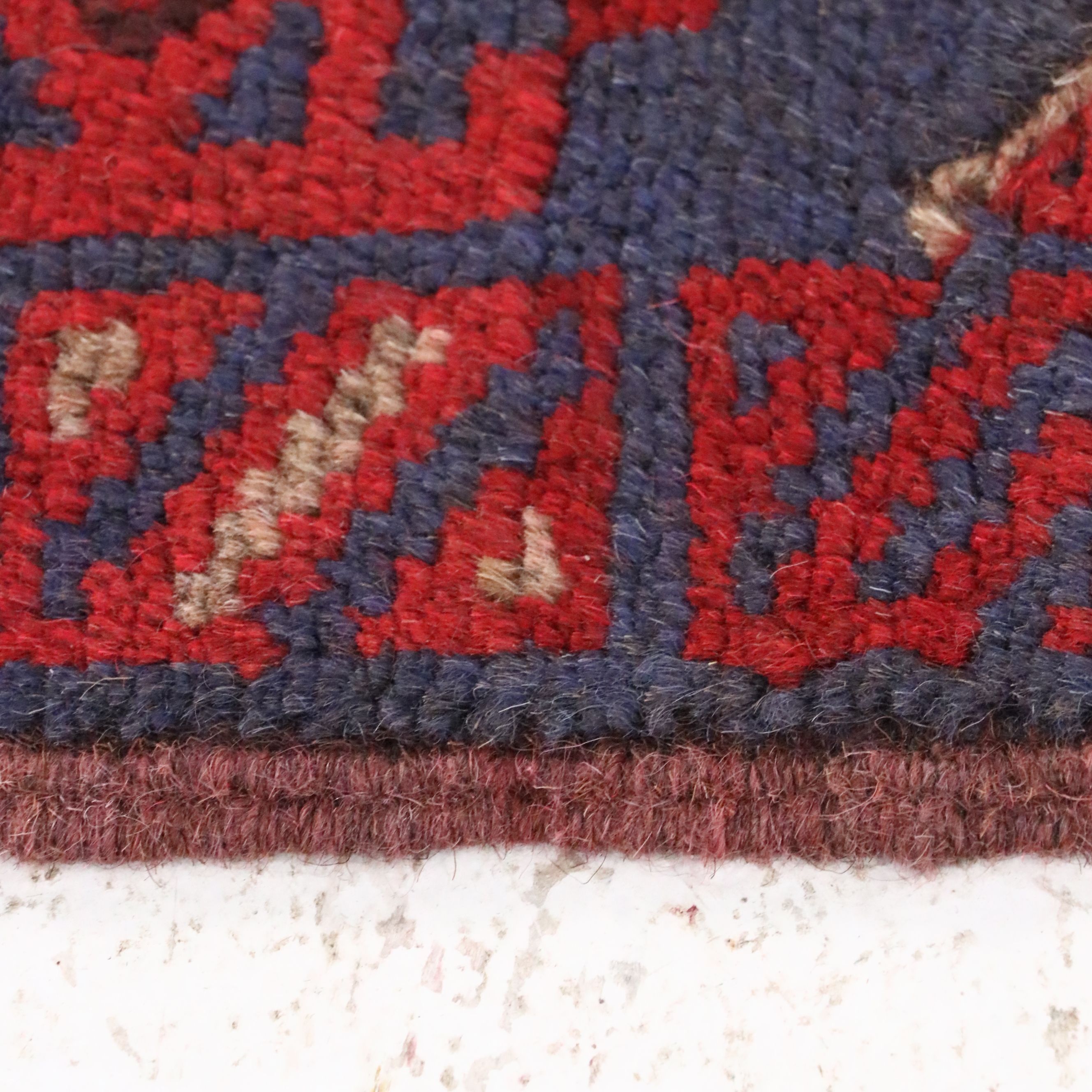 2'x 8'1 Handwoven Afghan Mashwani Carpet Runner