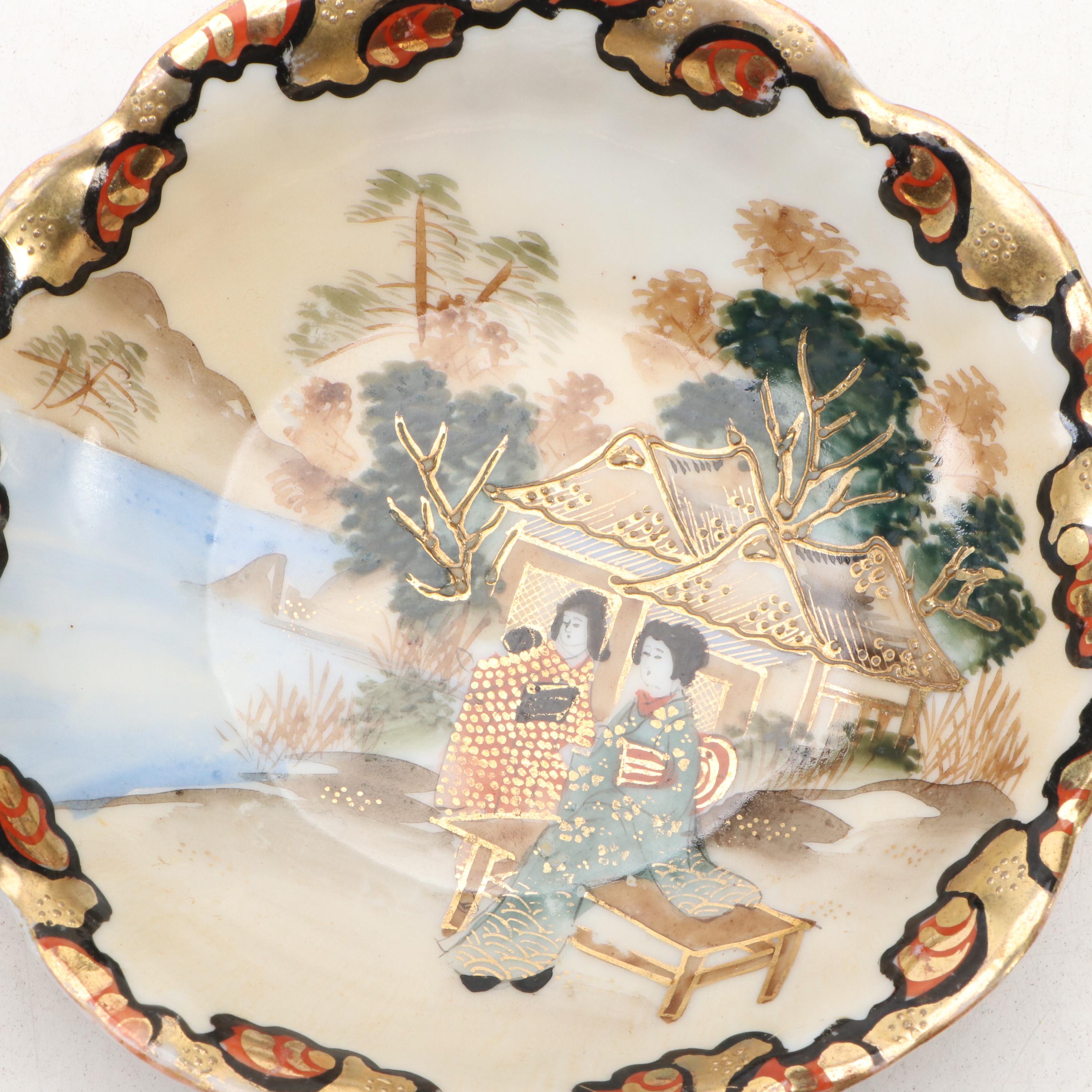 Japanese Porcelain Kutani Bowls