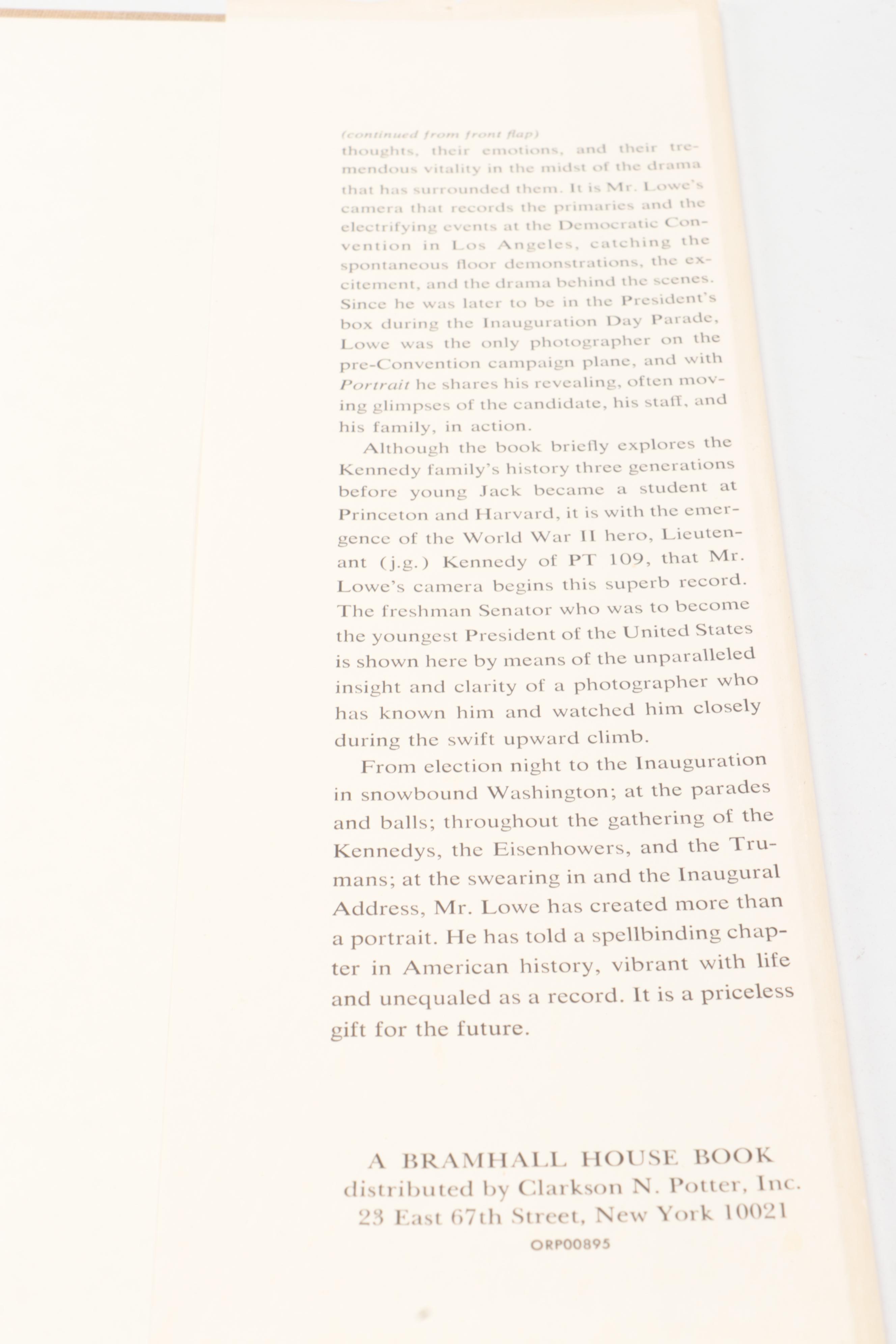 First Edition "Jacqueline Kennedy: The White House Years" by H. Bowles and More