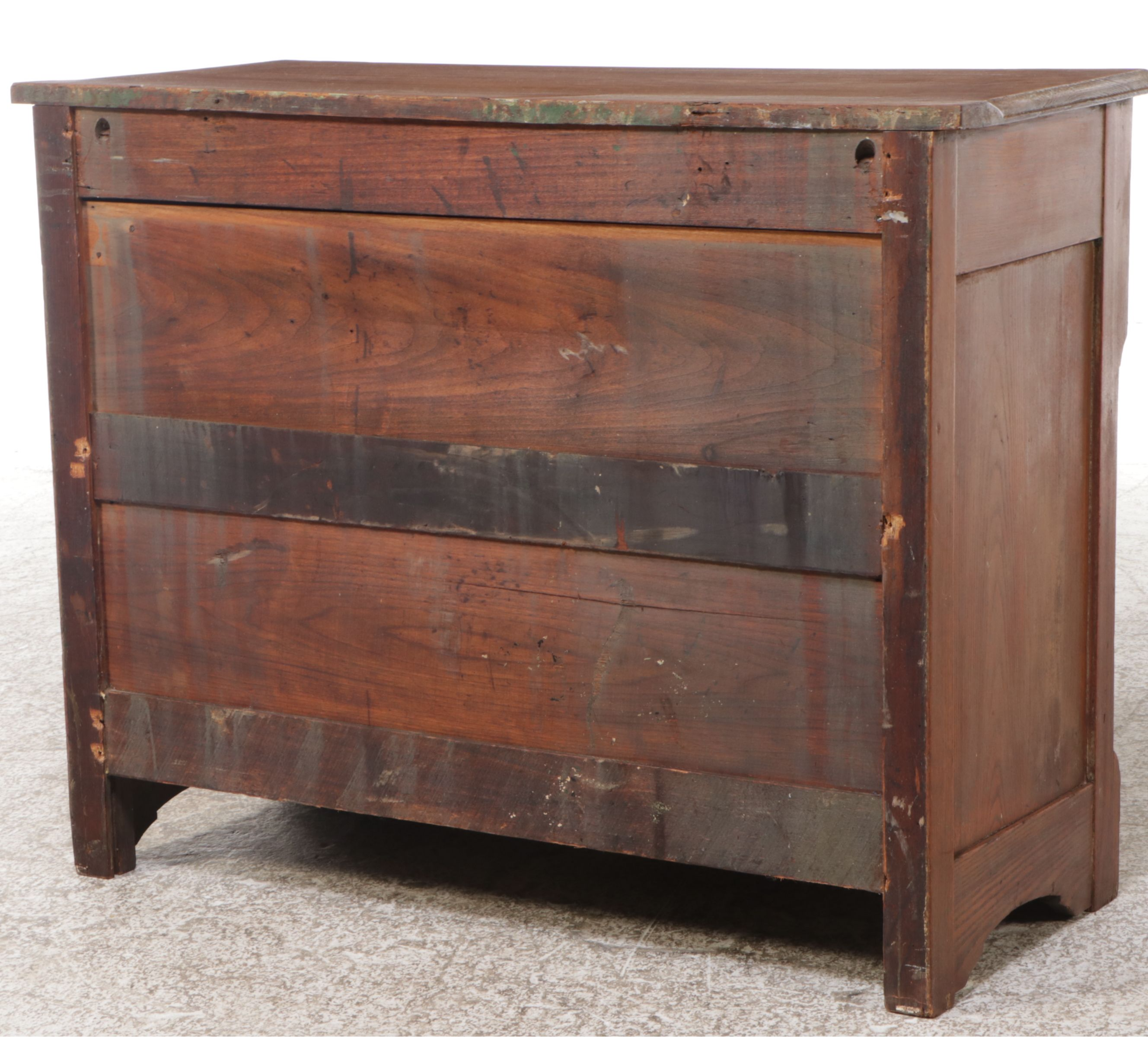Eastlake Oak Three-Drawer Chest, Late 19th/Early 20th Century