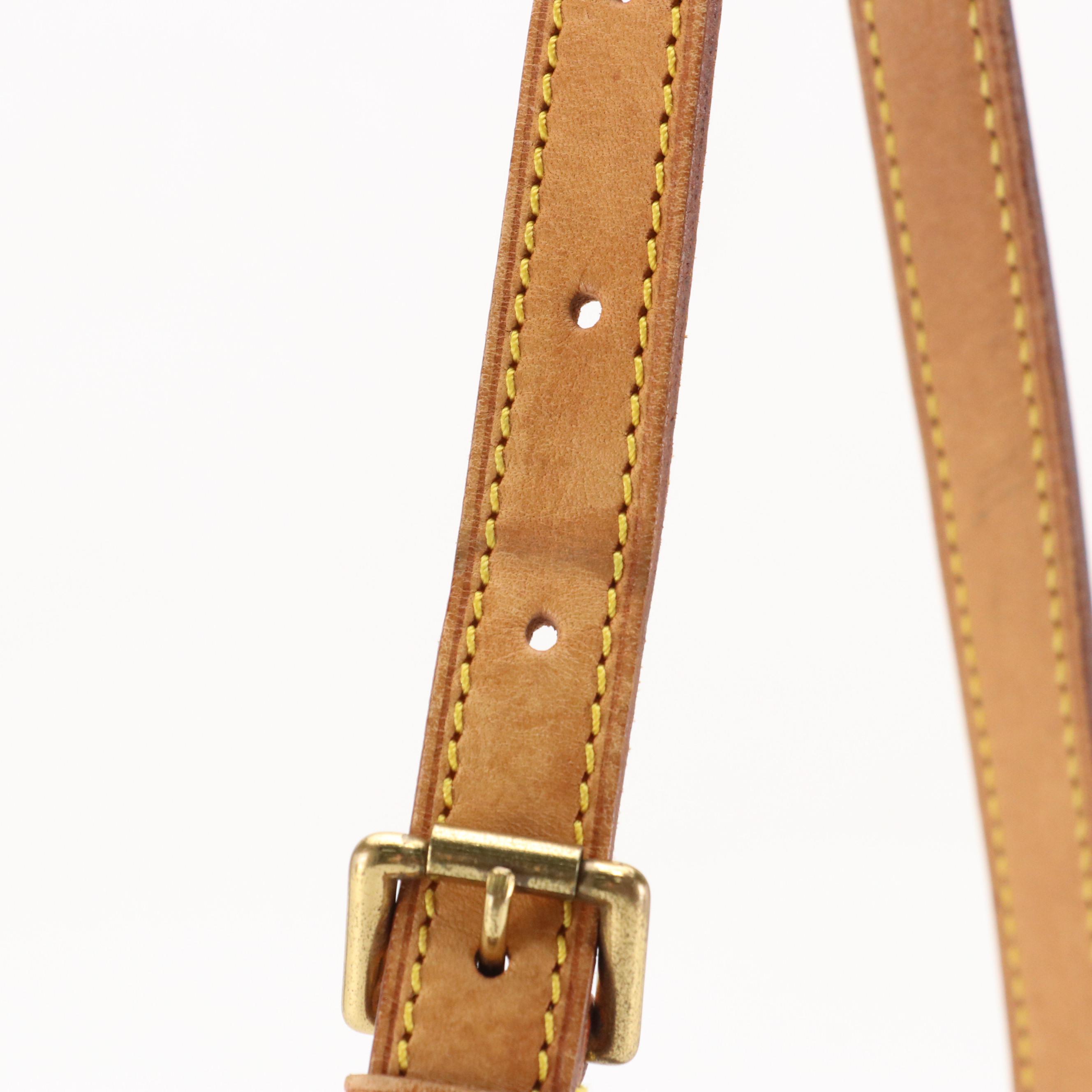 Louis Vuitton Musette Tango Shoulder Bag in Monogram Canvas and Vachetta Leather