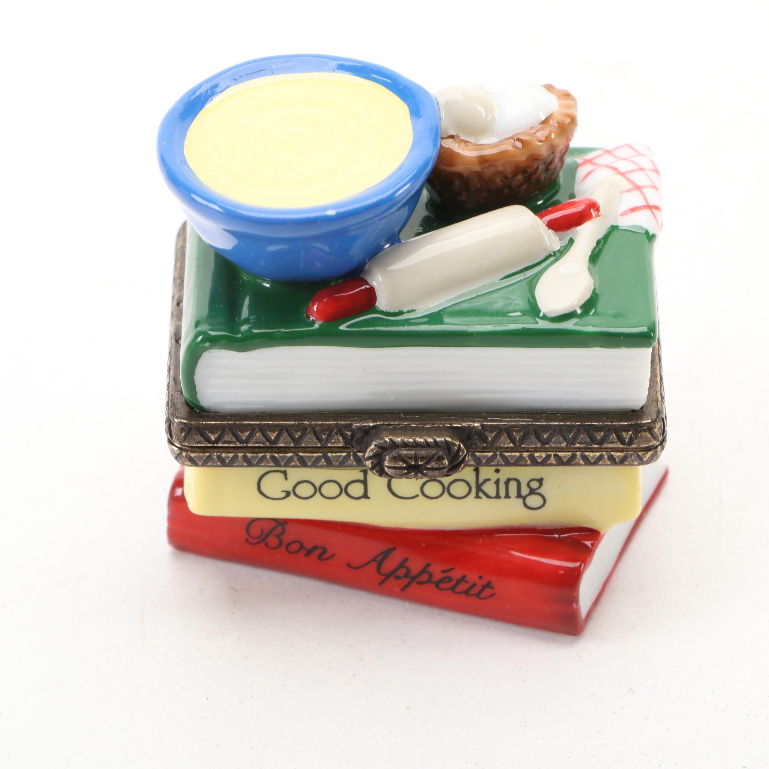 Parry Vieille Porcelain Boot Limoges Box and Other Porcelain Boxes