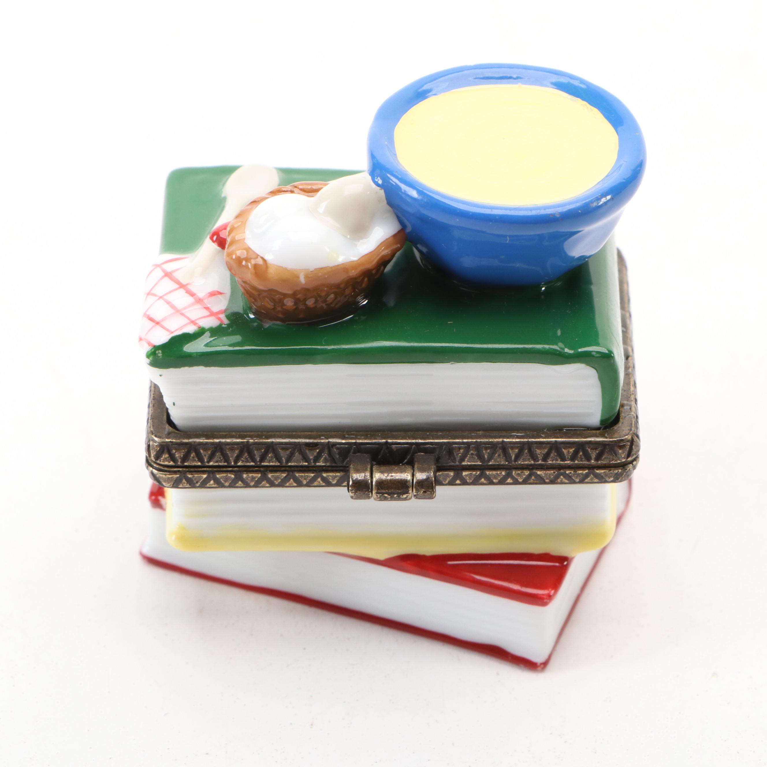 Parry Vieille Porcelain Boot Limoges Box and Other Porcelain Boxes