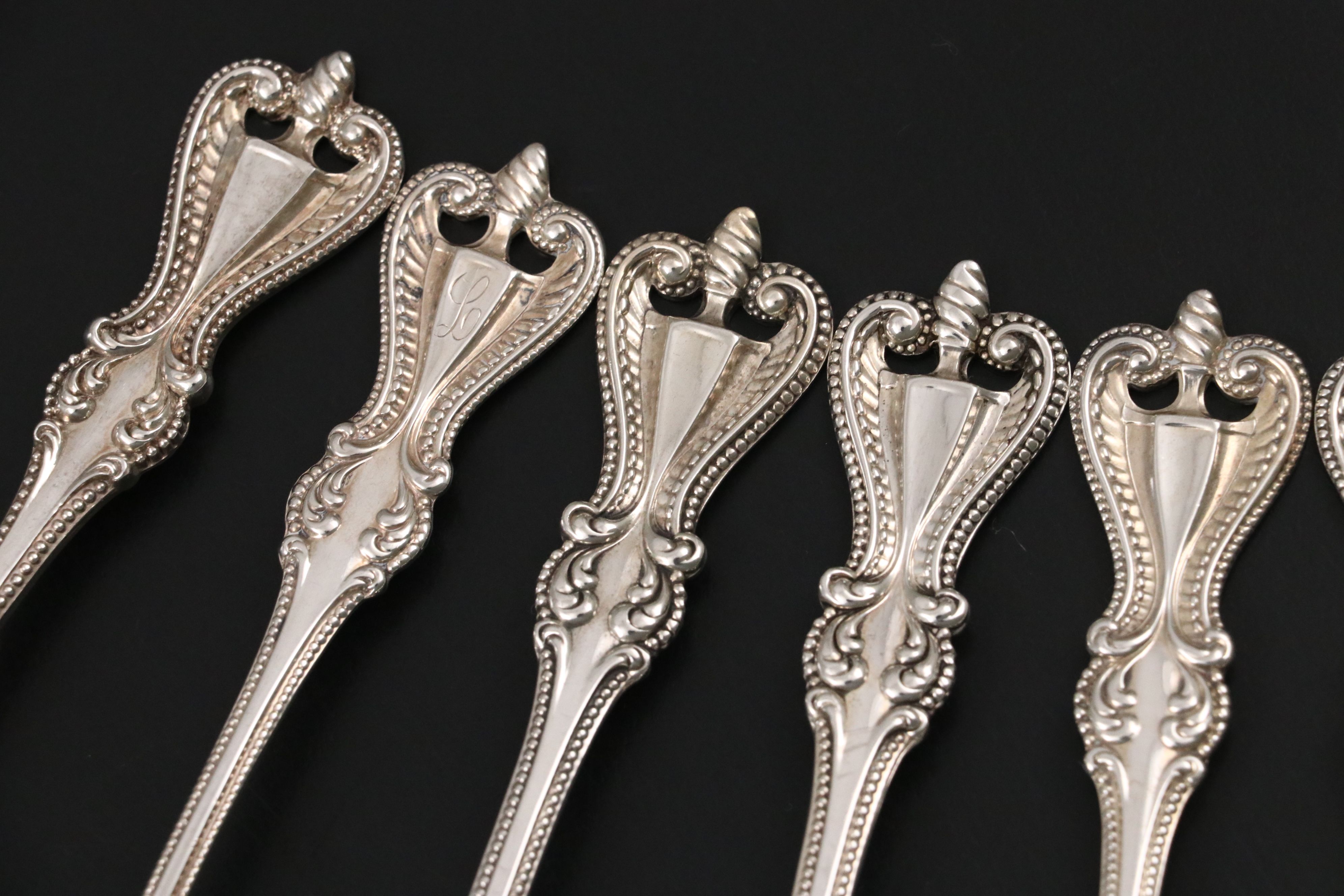 Towle "Old Colonial" Sterling Silver Teaspoons, Early 20th Century