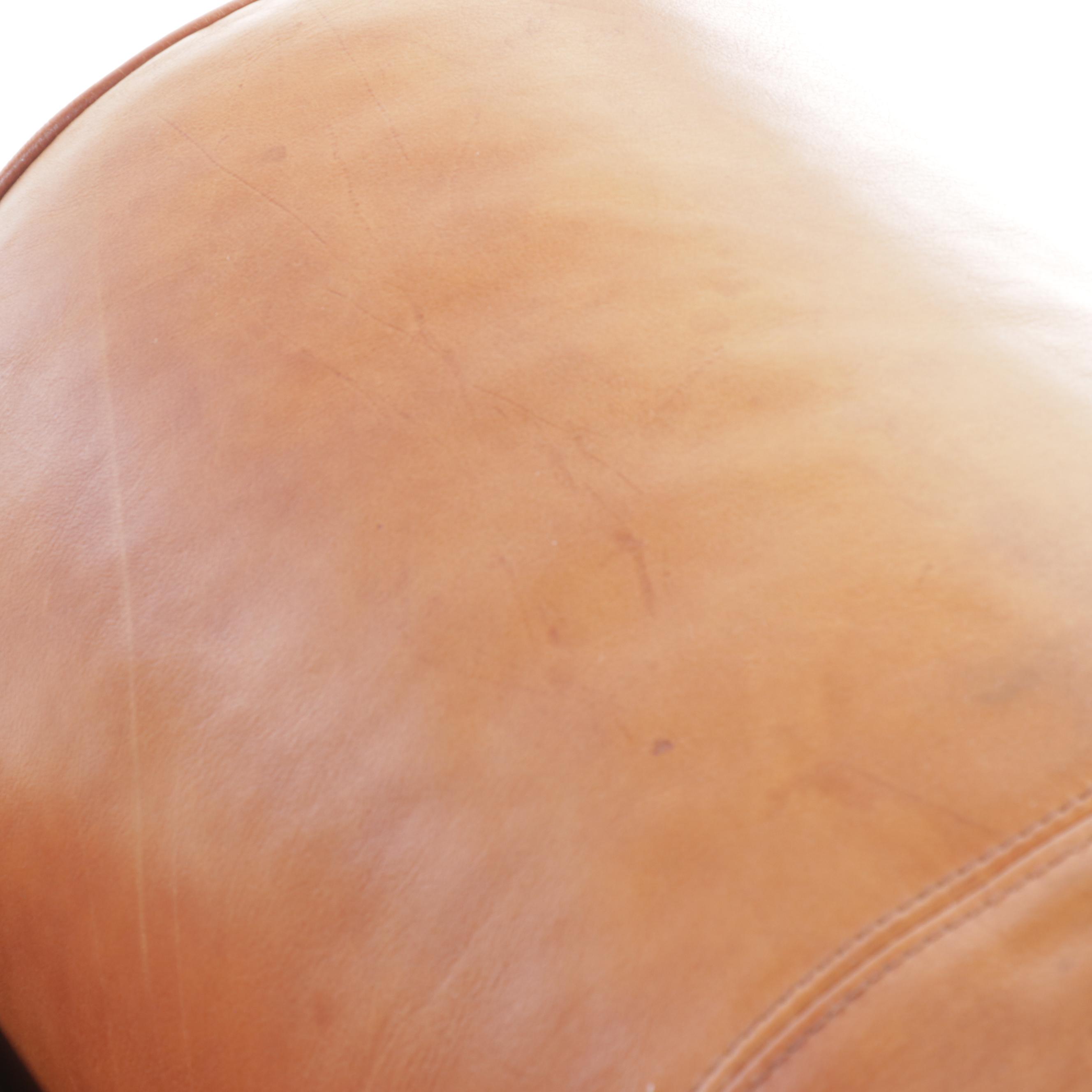 Bernhardt Contemporary Leather Upholstered L-Shaped Sectional Sofa