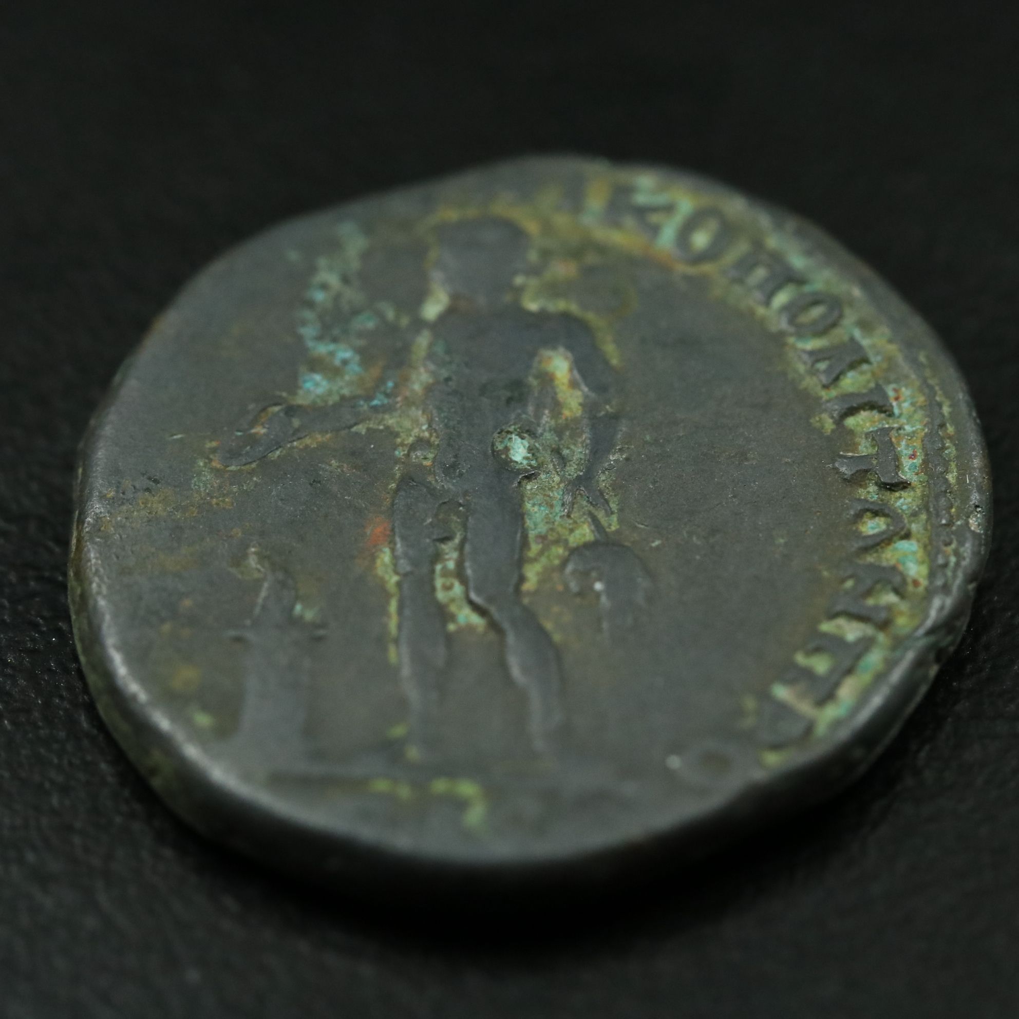 Ancient Roman Provincial Æ25 Coin of Macrinus, ca. 217 A.D.