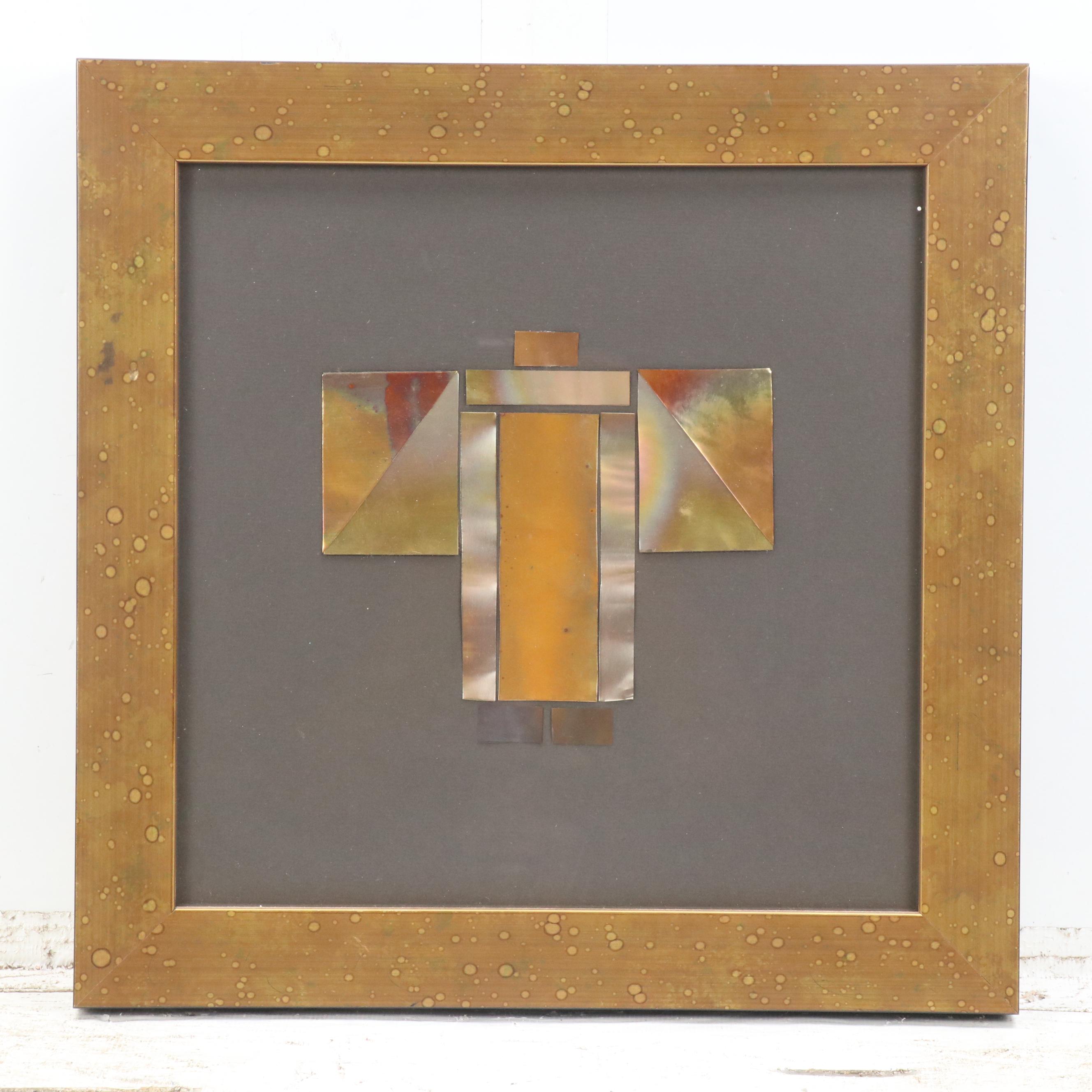 The Craftsman Collection Geometric Metal Assemblage "Little Kims", Set of Four