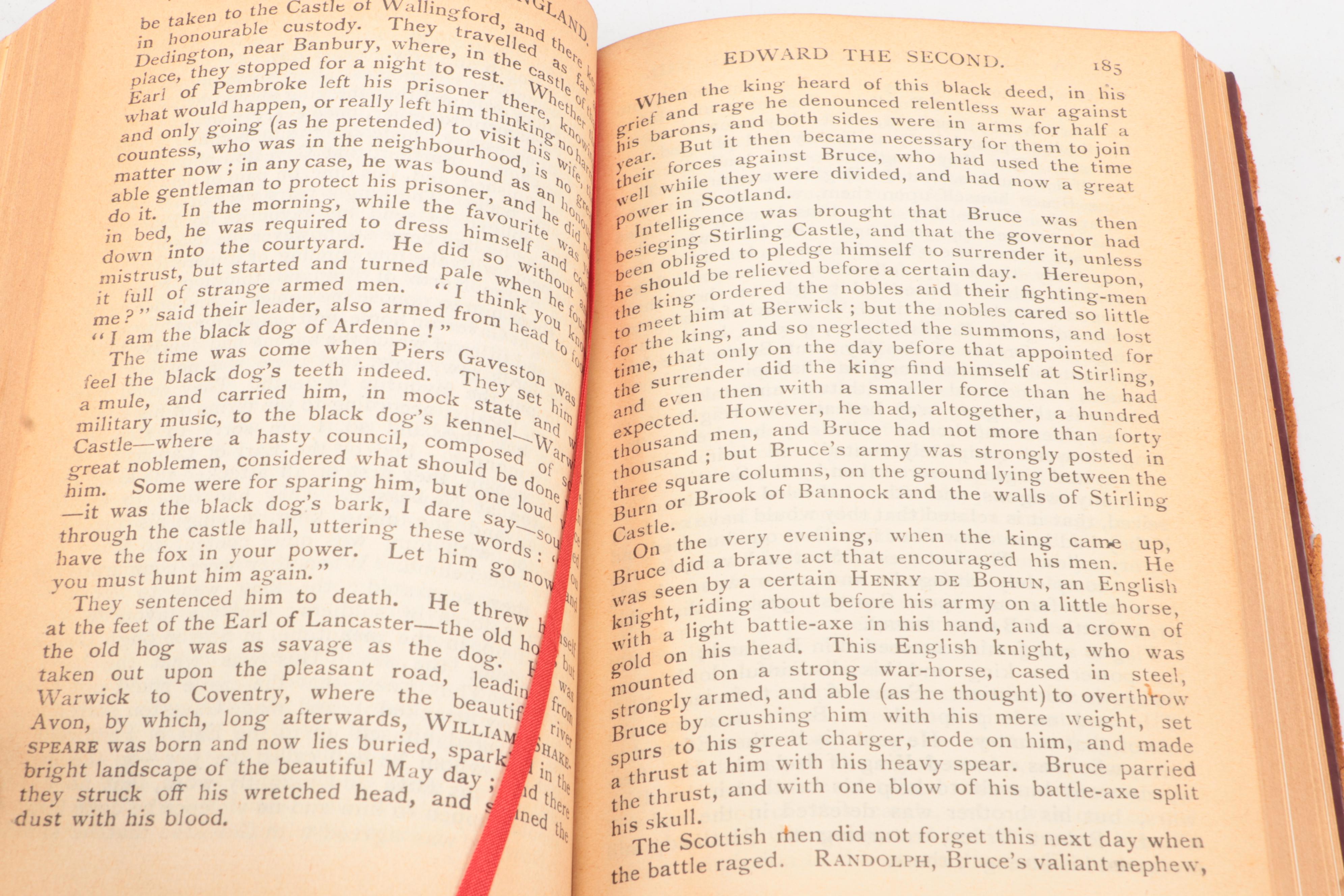 Leather Bound "The Works of Charles Dickens" Partial Set, Early 20th Century