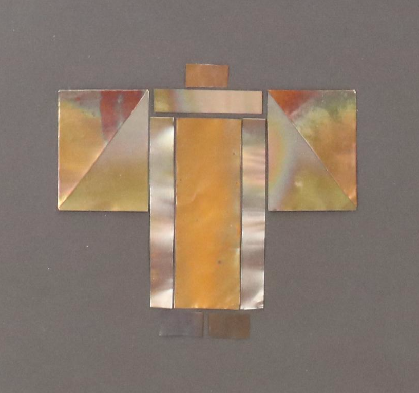 The Craftsman Collection Geometric Metal Assemblage "Little Kims", Set of Four