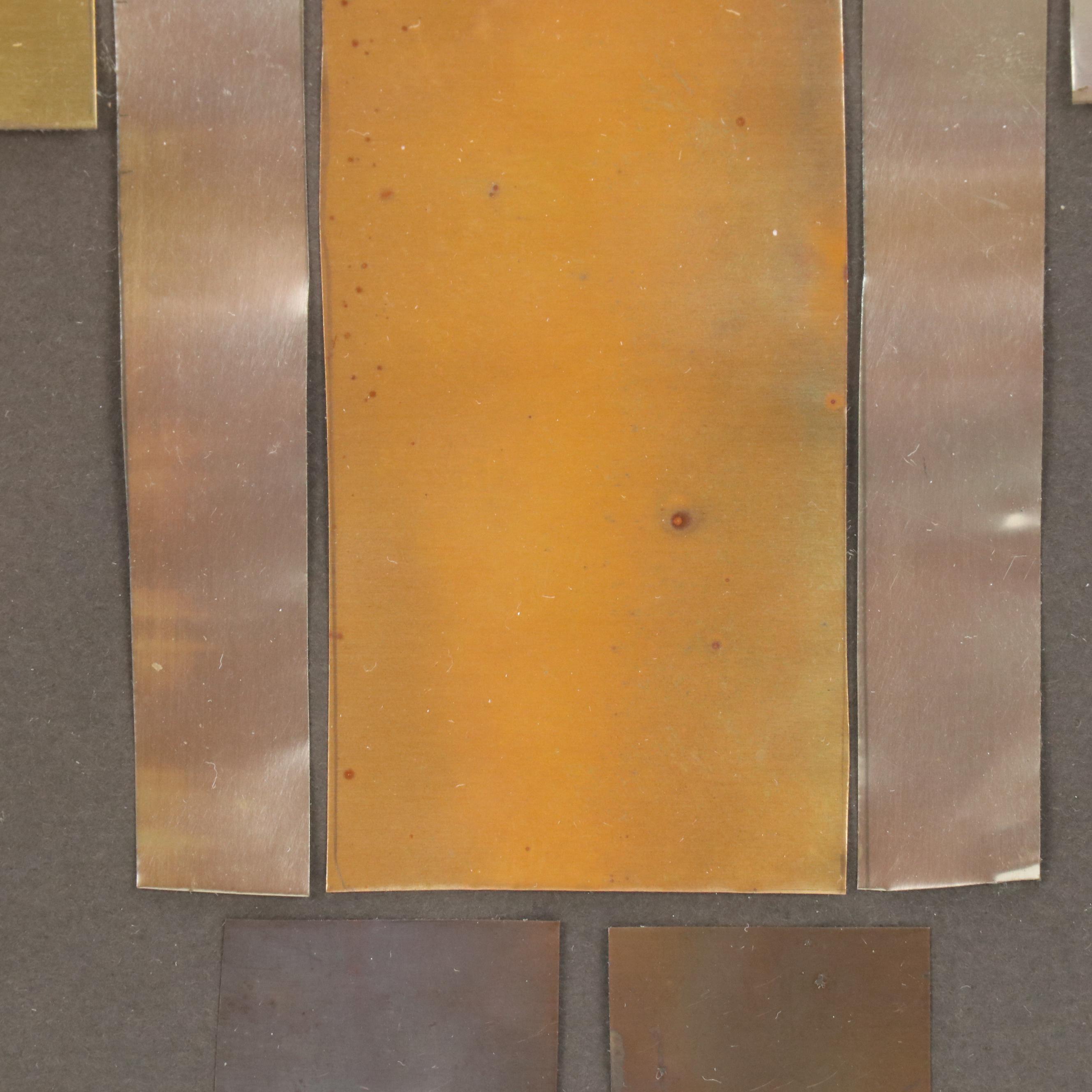 The Craftsman Collection Geometric Metal Assemblage "Little Kims", Set of Four