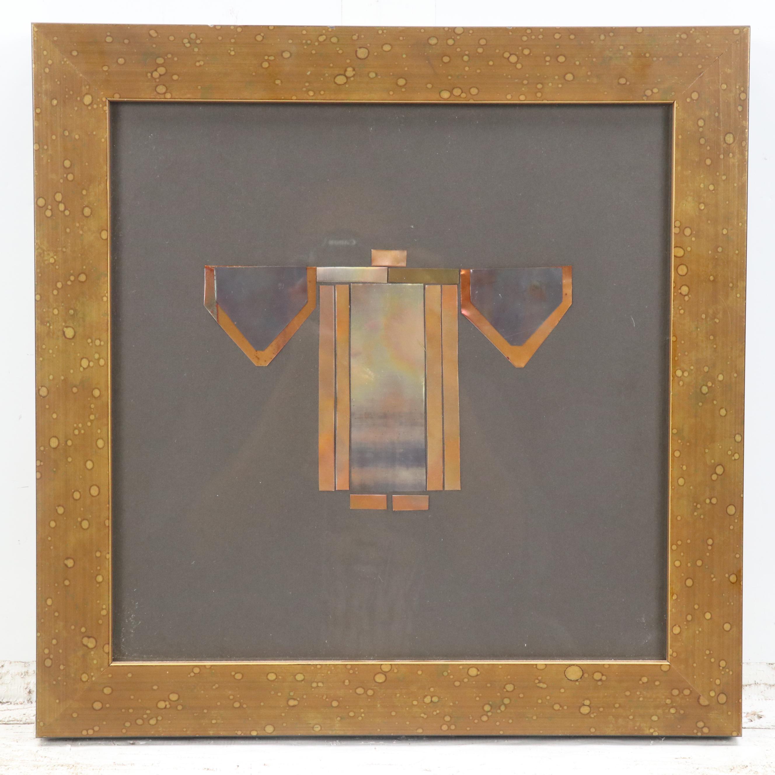 The Craftsman Collection Geometric Metal Assemblage "Little Kims", Set of Four