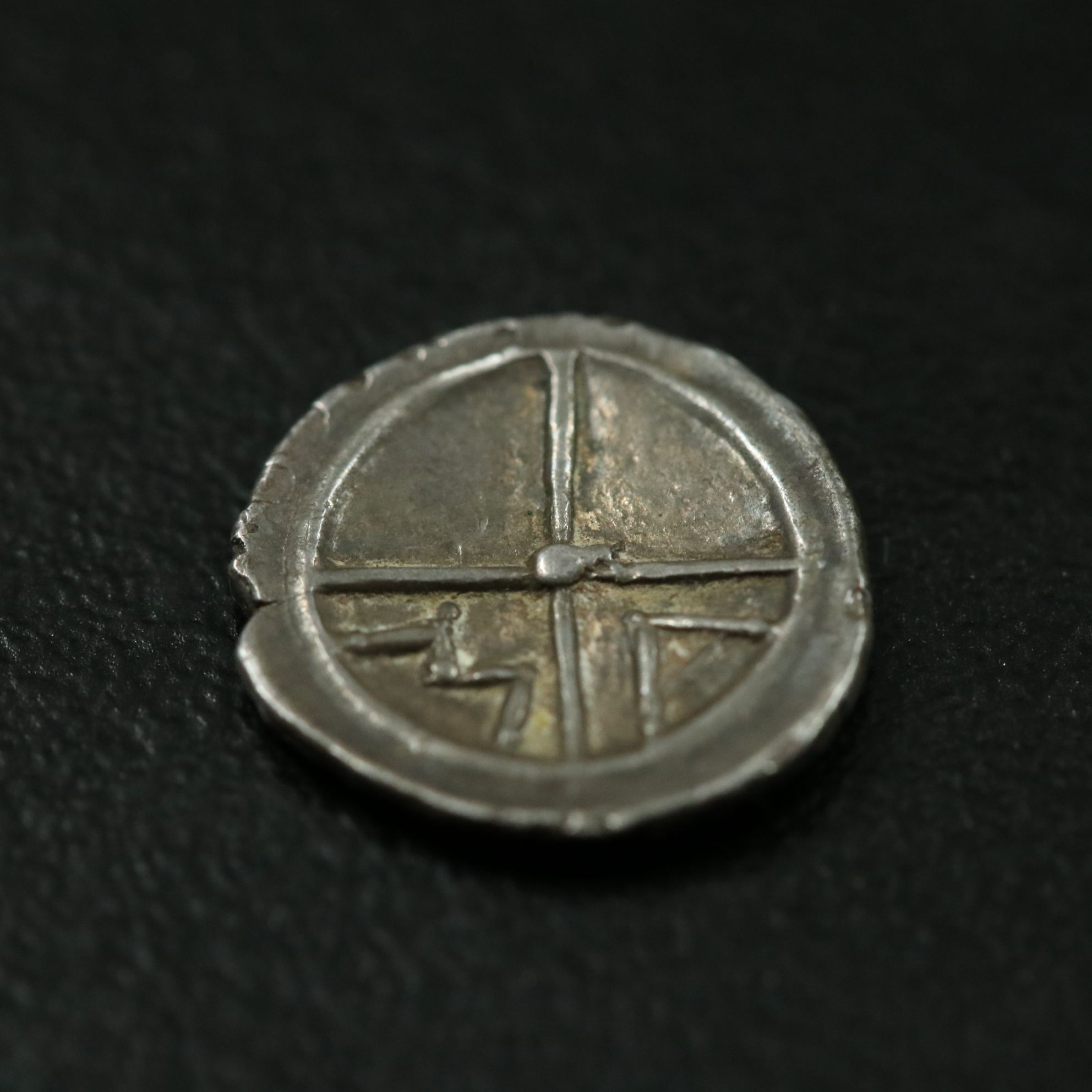 Ancient Gaul, Massalia AR Obol Coin, ca. 310 B.C.