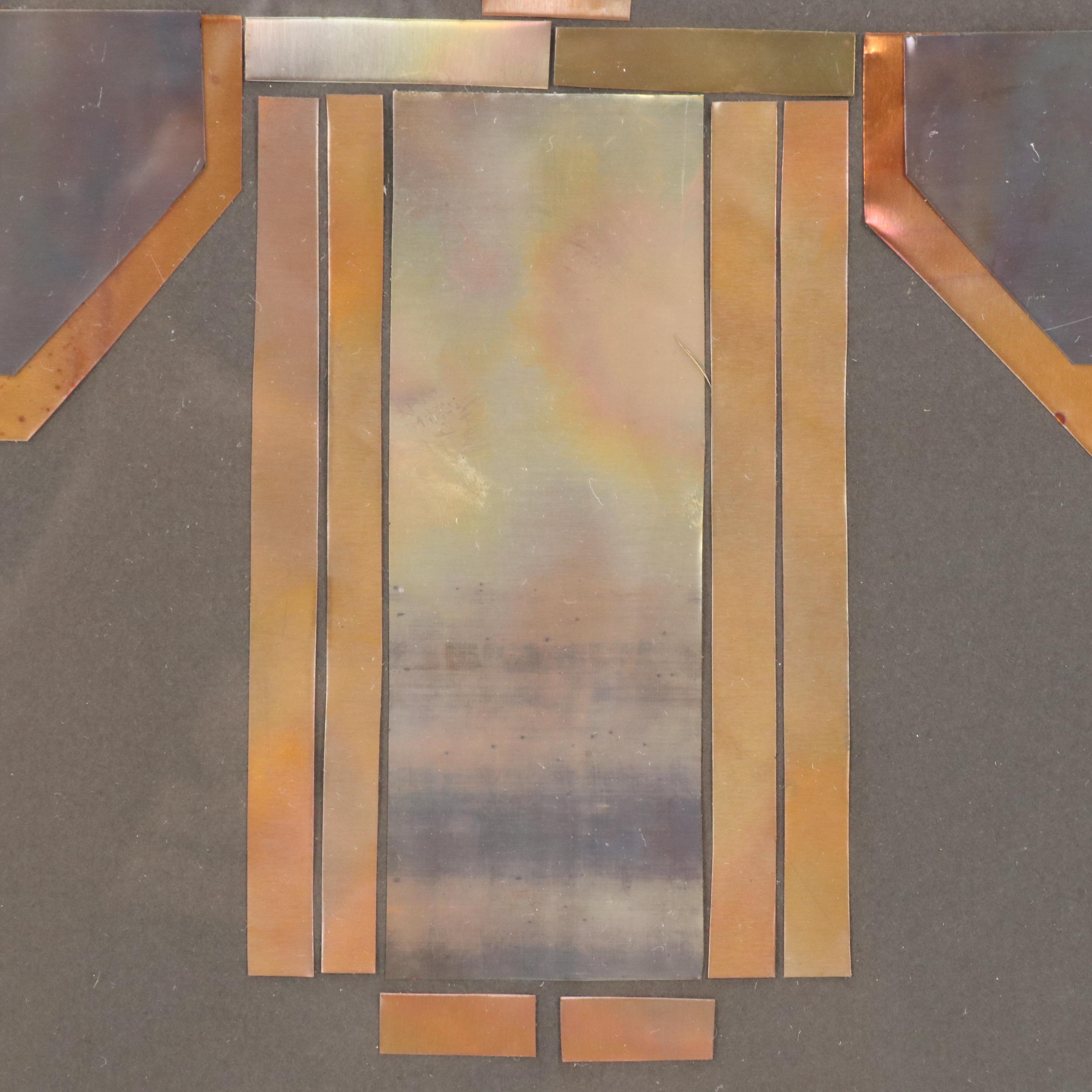 The Craftsman Collection Geometric Metal Assemblage "Little Kims", Set of Four