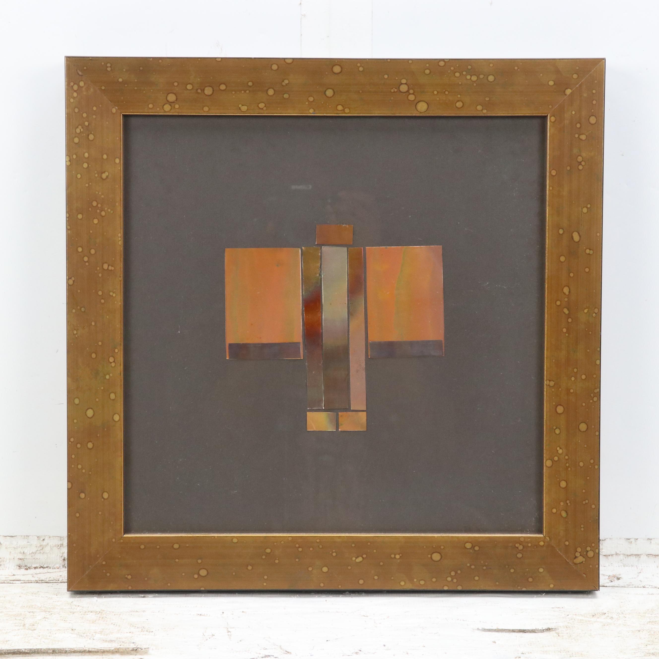 The Craftsman Collection Geometric Metal Assemblage "Little Kims", Set of Four