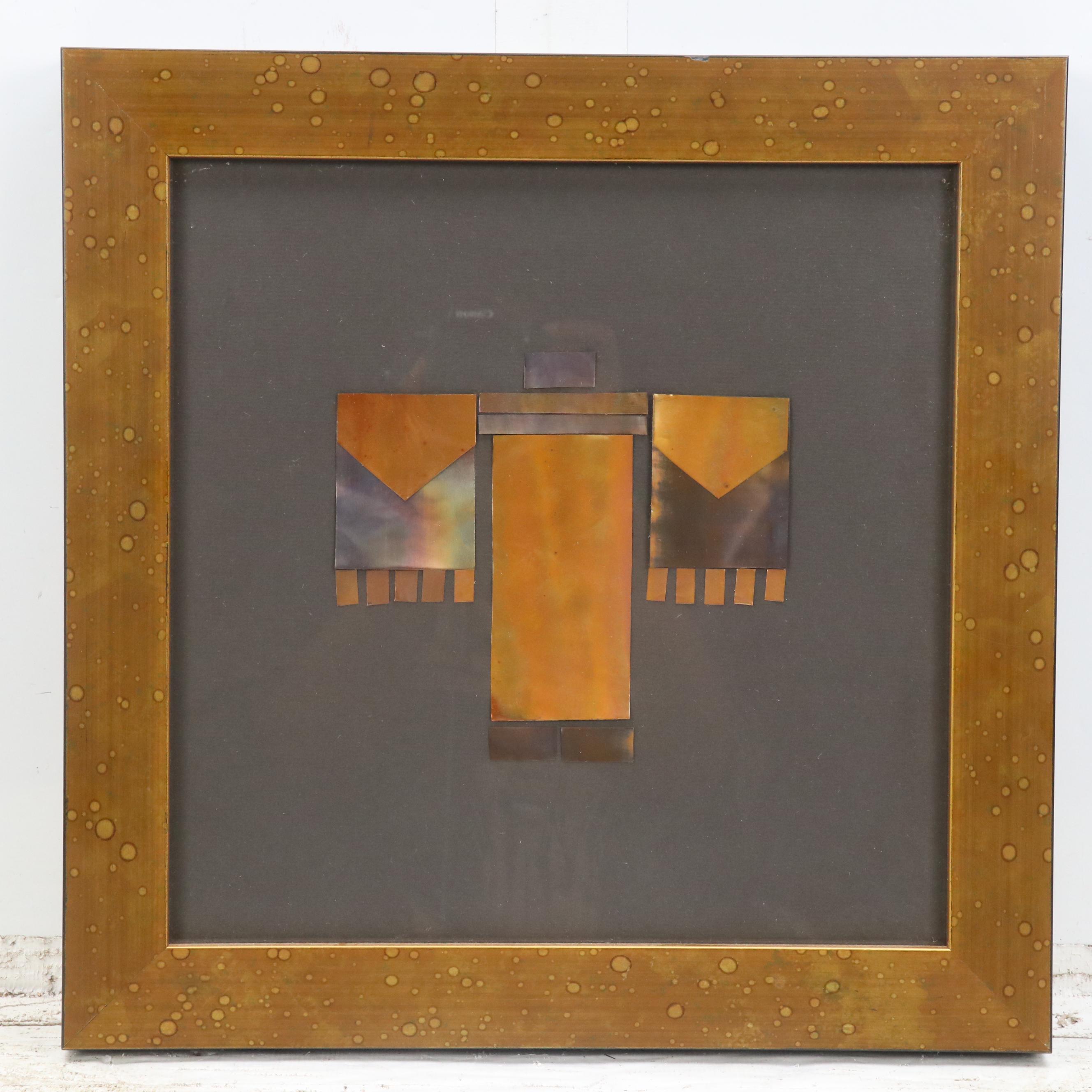 The Craftsman Collection Geometric Metal Assemblage "Little Kims", Set of Four