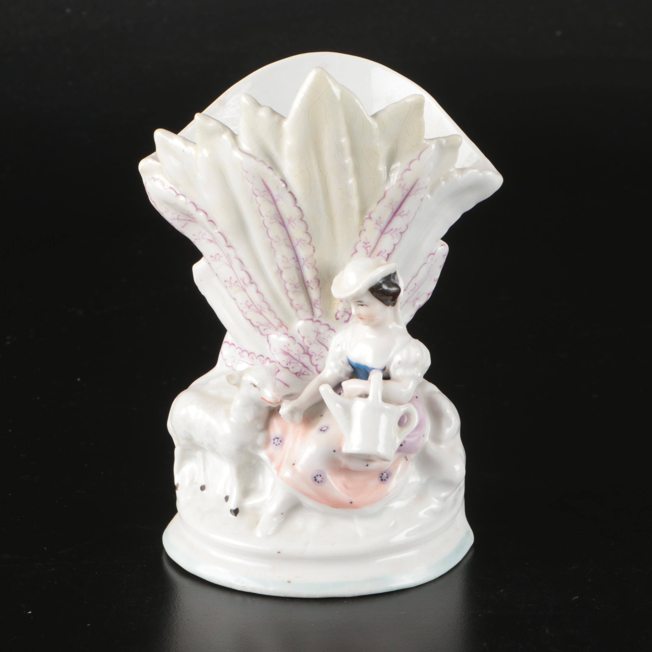 Victorian Style Miniature Toby Jug with Farinings and Other Decor