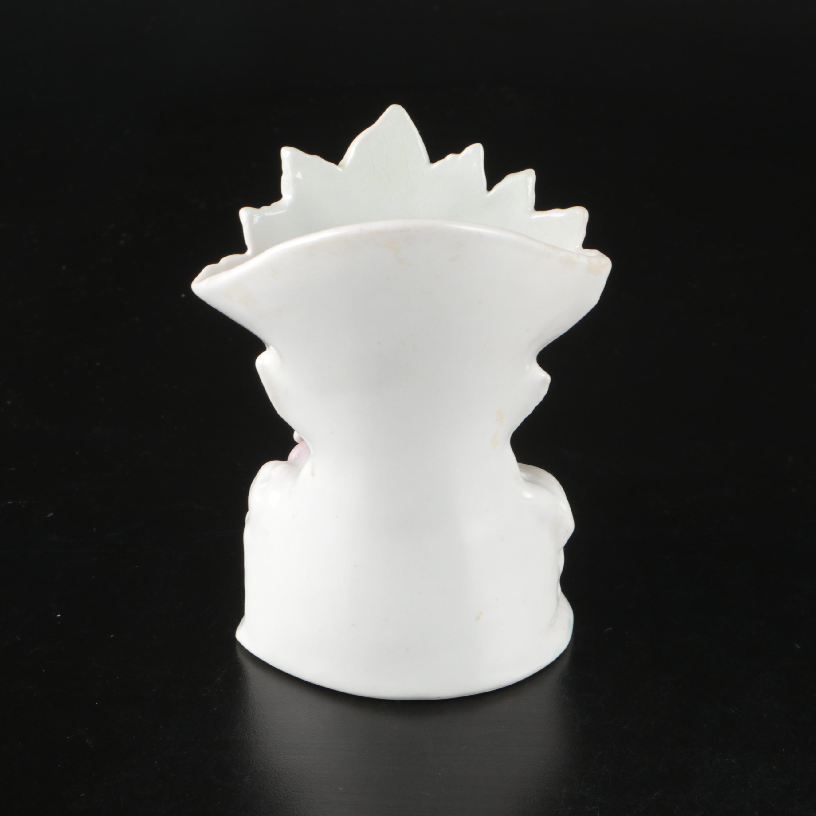 Victorian Style Miniature Toby Jug with Farinings and Other Decor